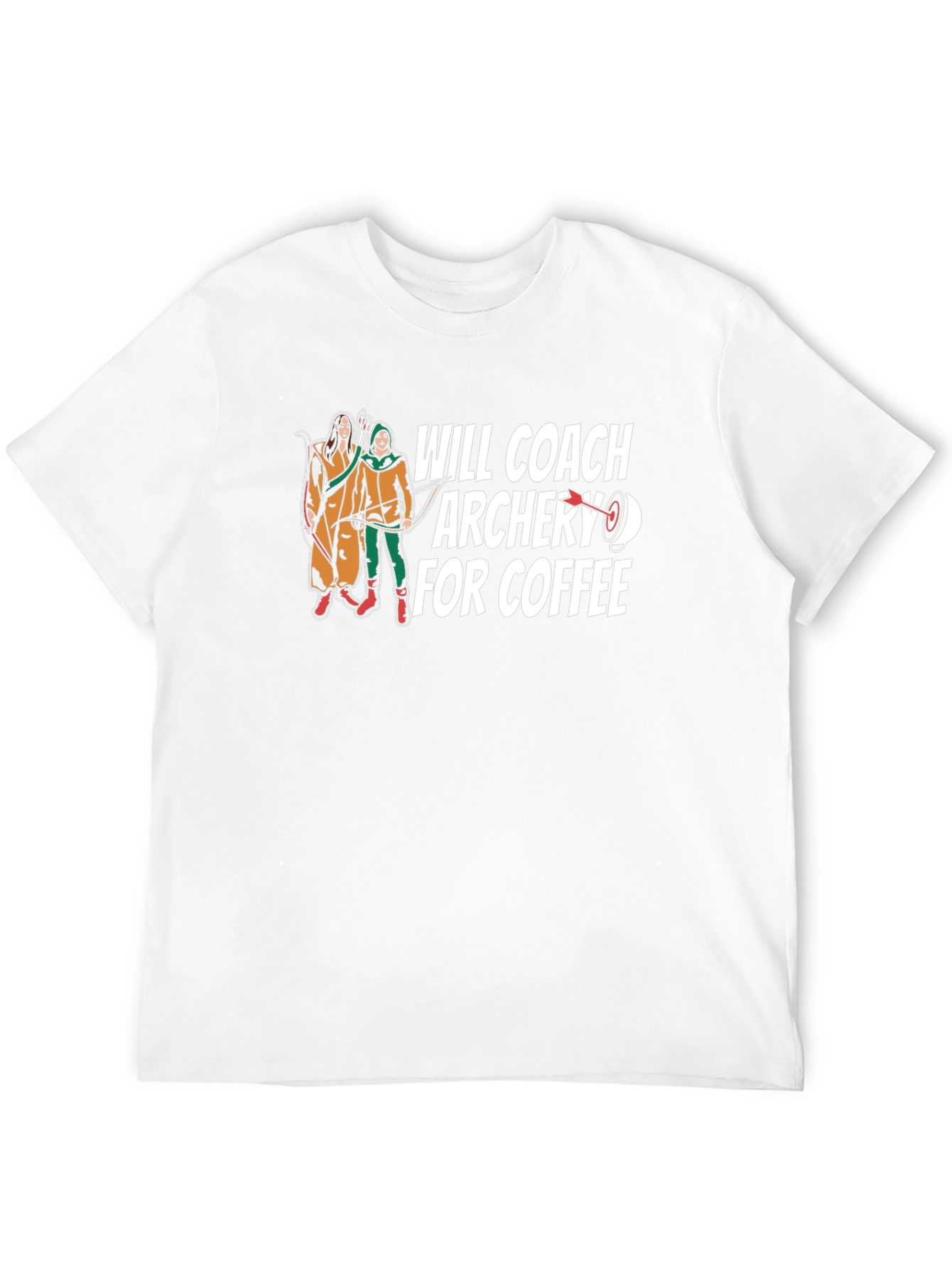 Archery Coach Coffee T-Shirt
