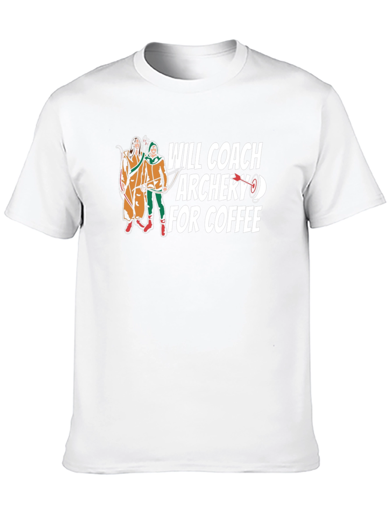 Archery Coach Coffee T-Shirt