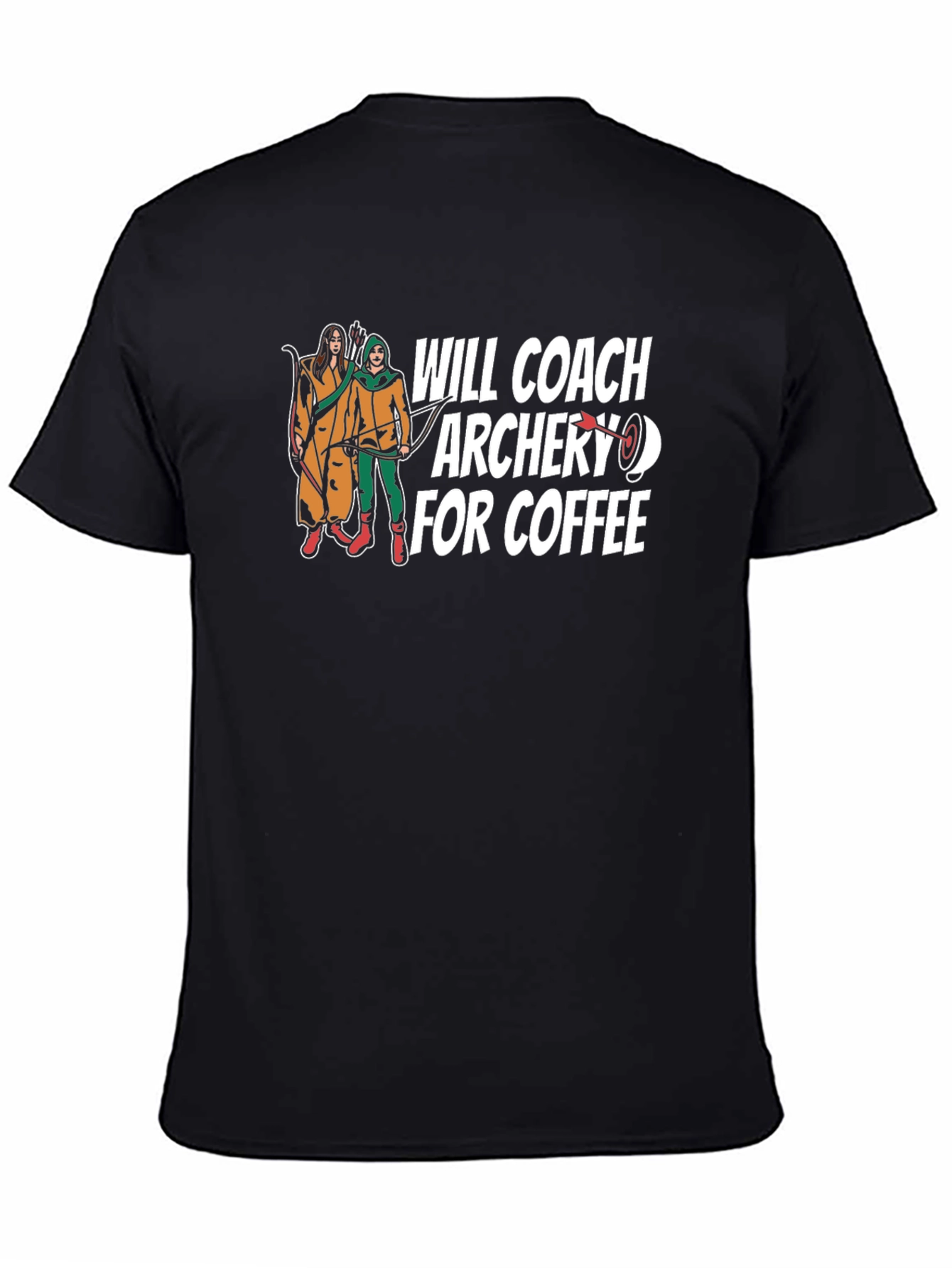 Archery Coach Coffee T-Shirt