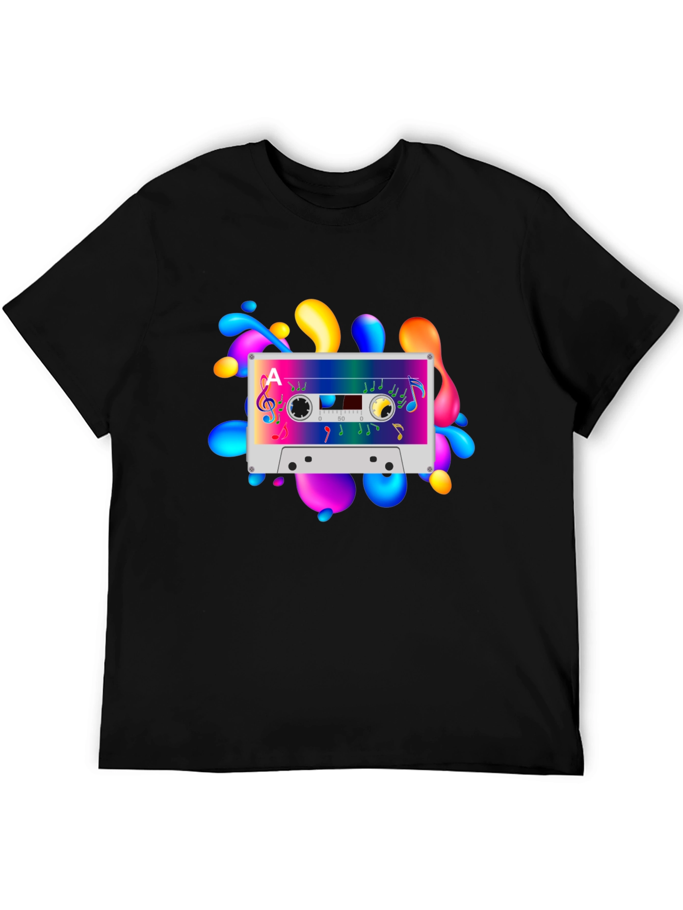 Retro Cassette Music T-Shirt