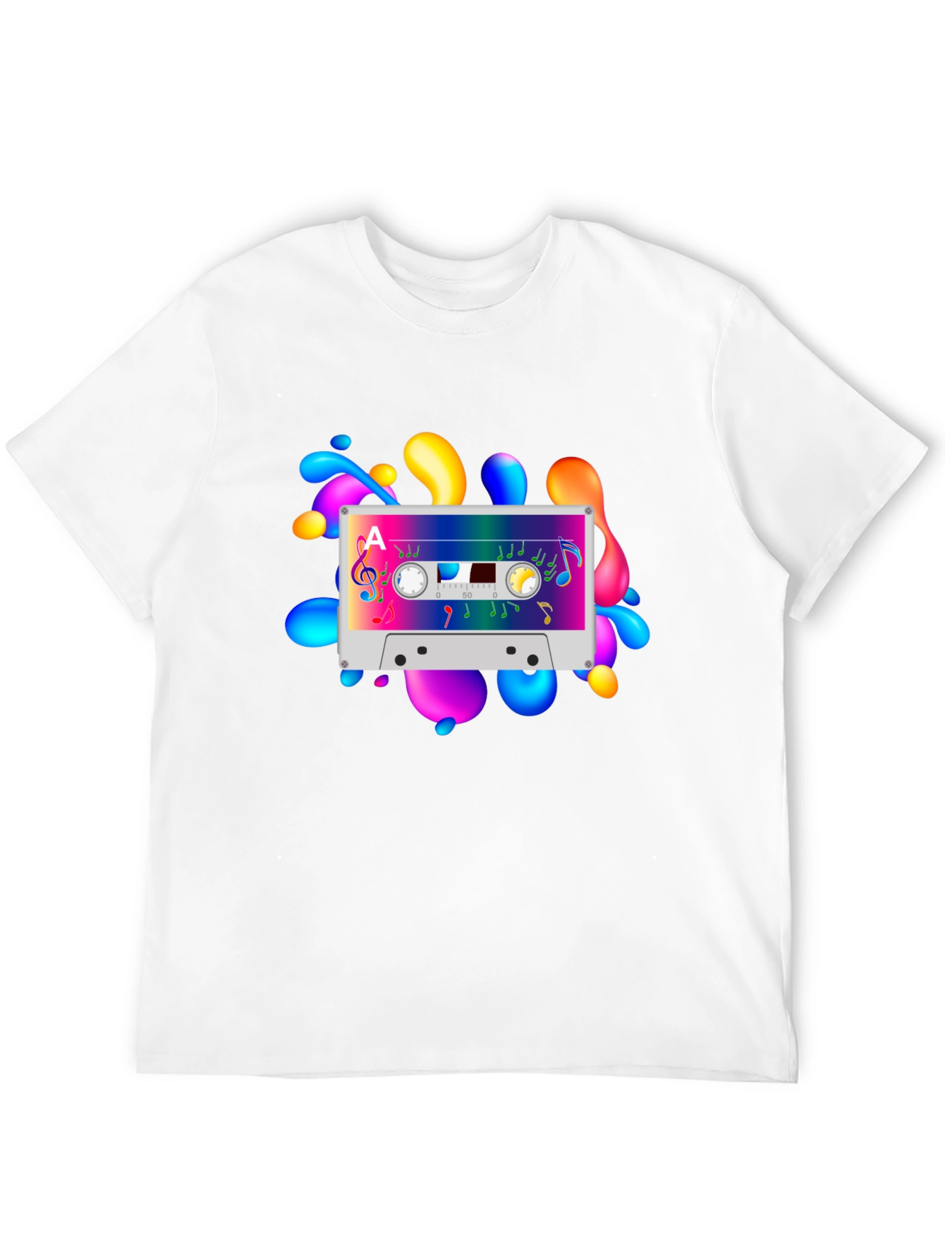 Retro Cassette Music T-Shirt