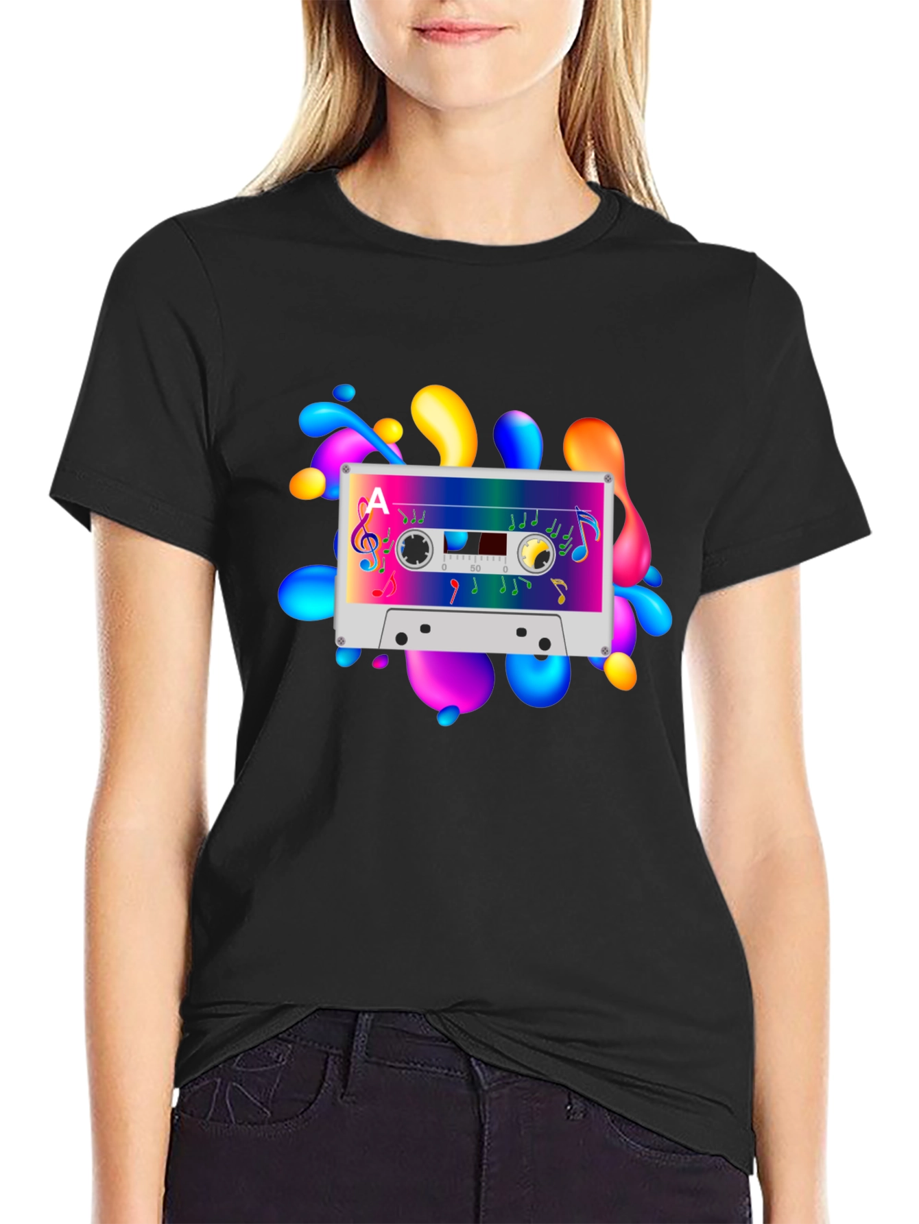 Retro Cassette Music T-Shirt