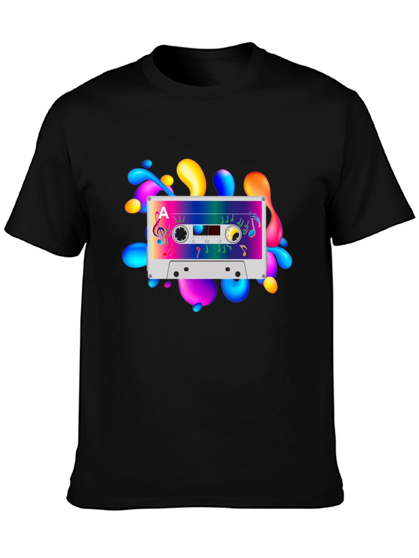 Retro Cassette Music T-Shirt