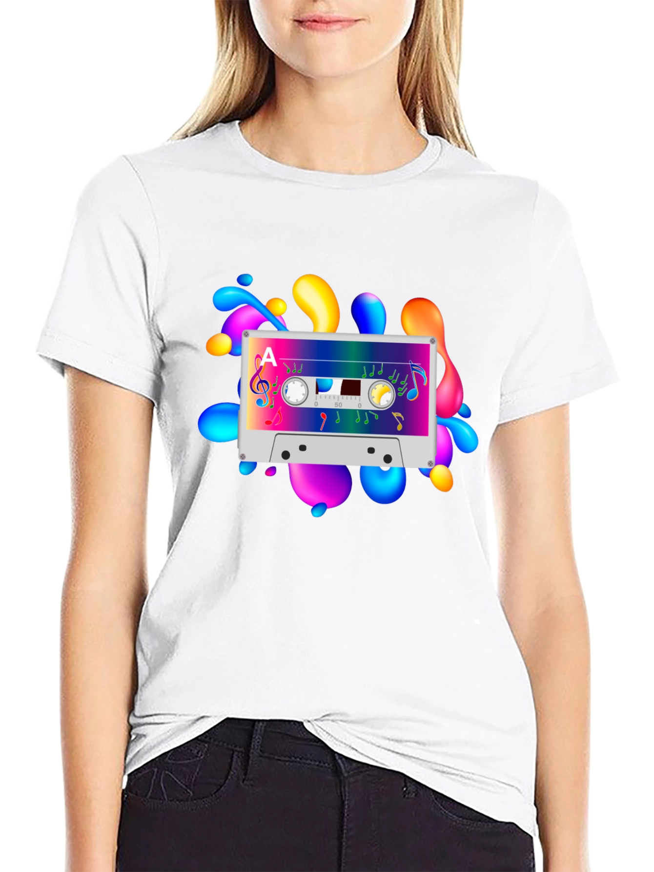 Retro Cassette Music T-Shirt