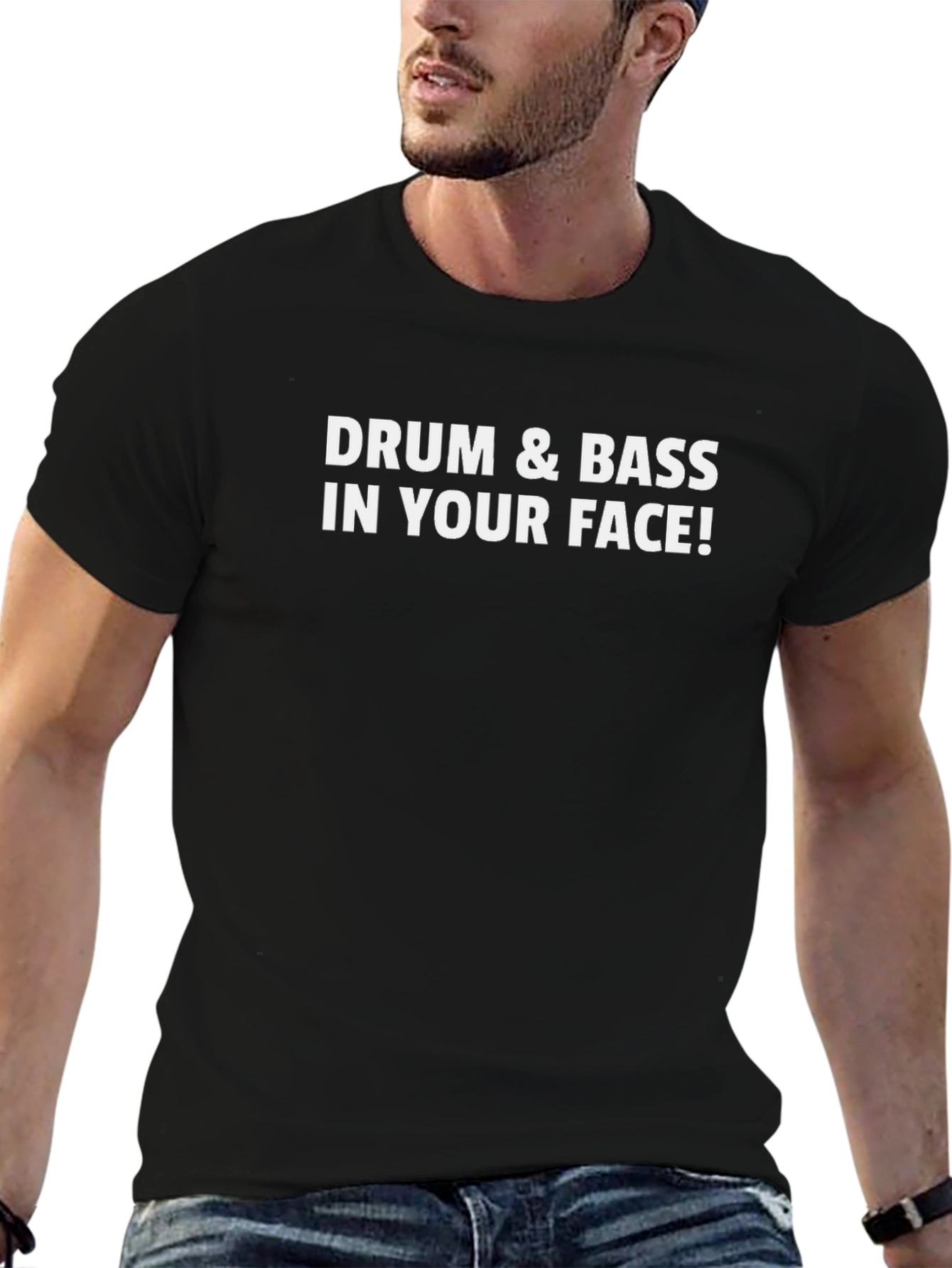 Drum & Bass T-Shirt - Music Lover Tee