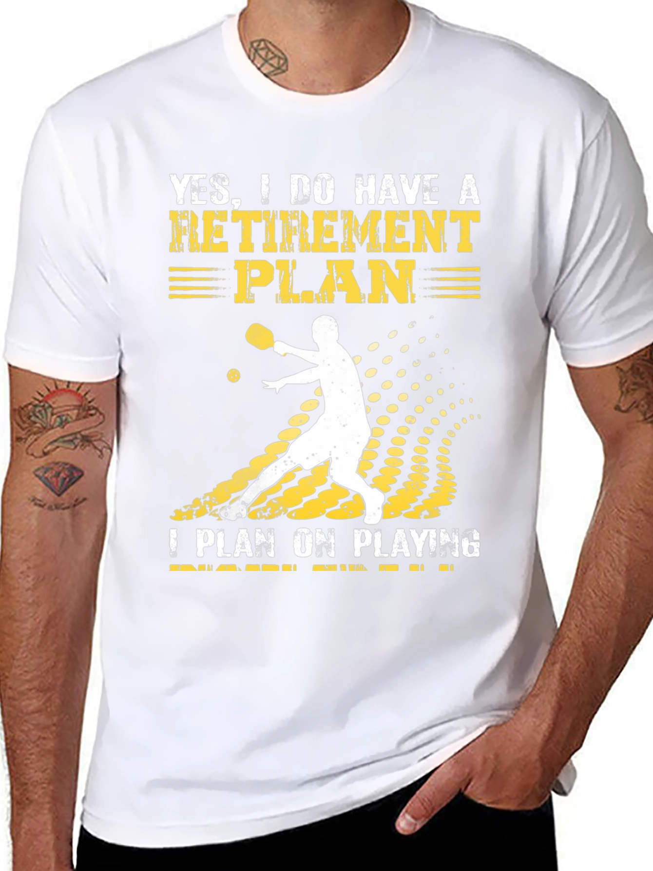 Pickleball Retirement Plan T-Shirt