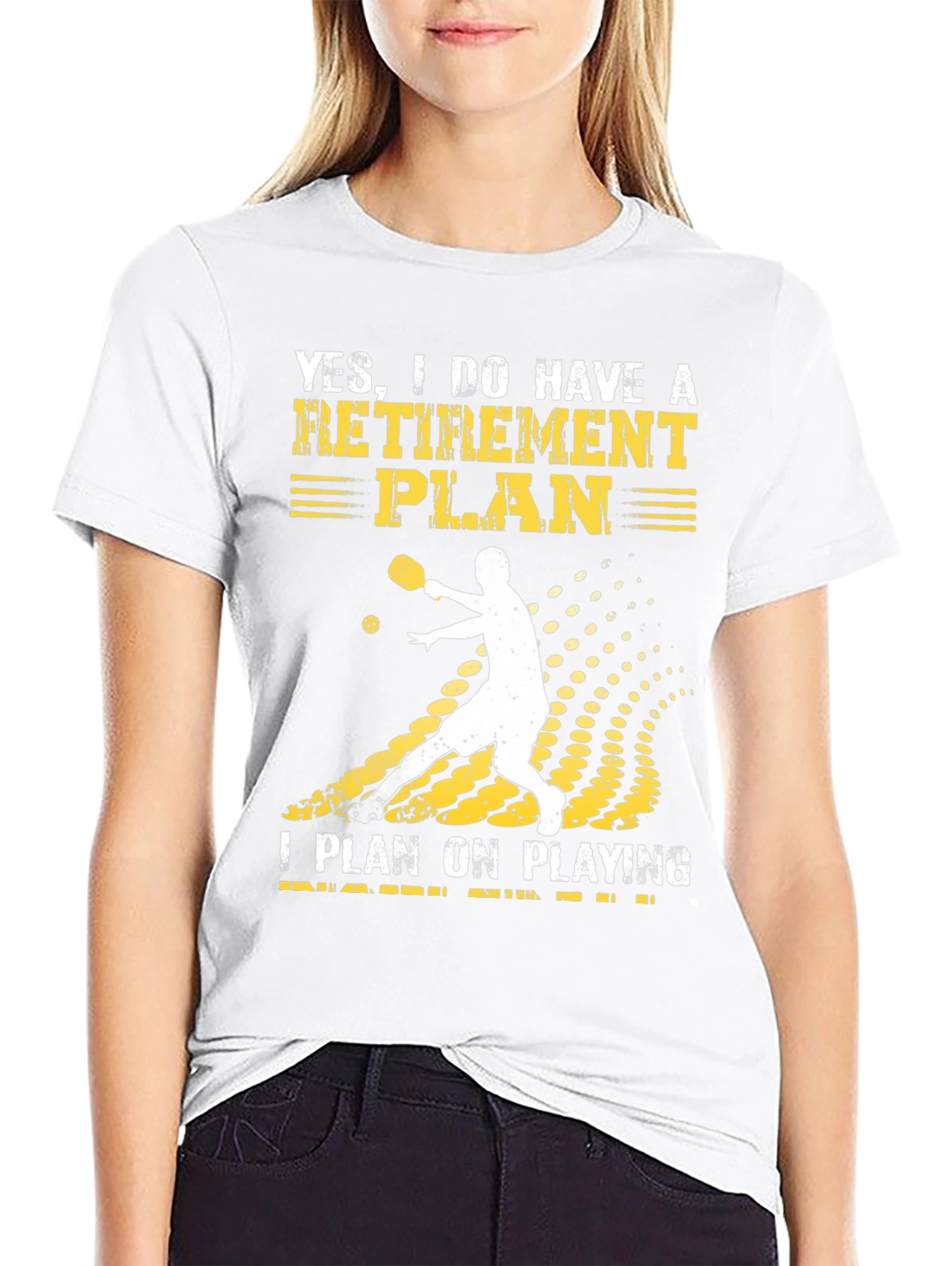 Pickleball Retirement Plan T-Shirt