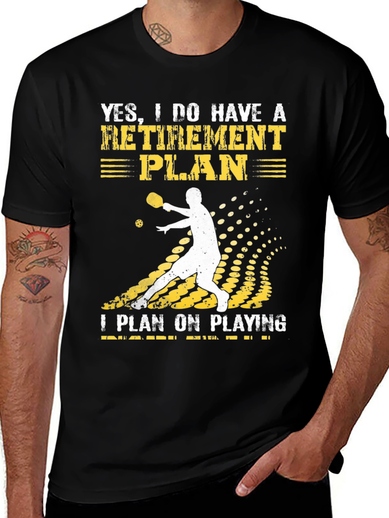 Pickleball Retirement Plan T-Shirt