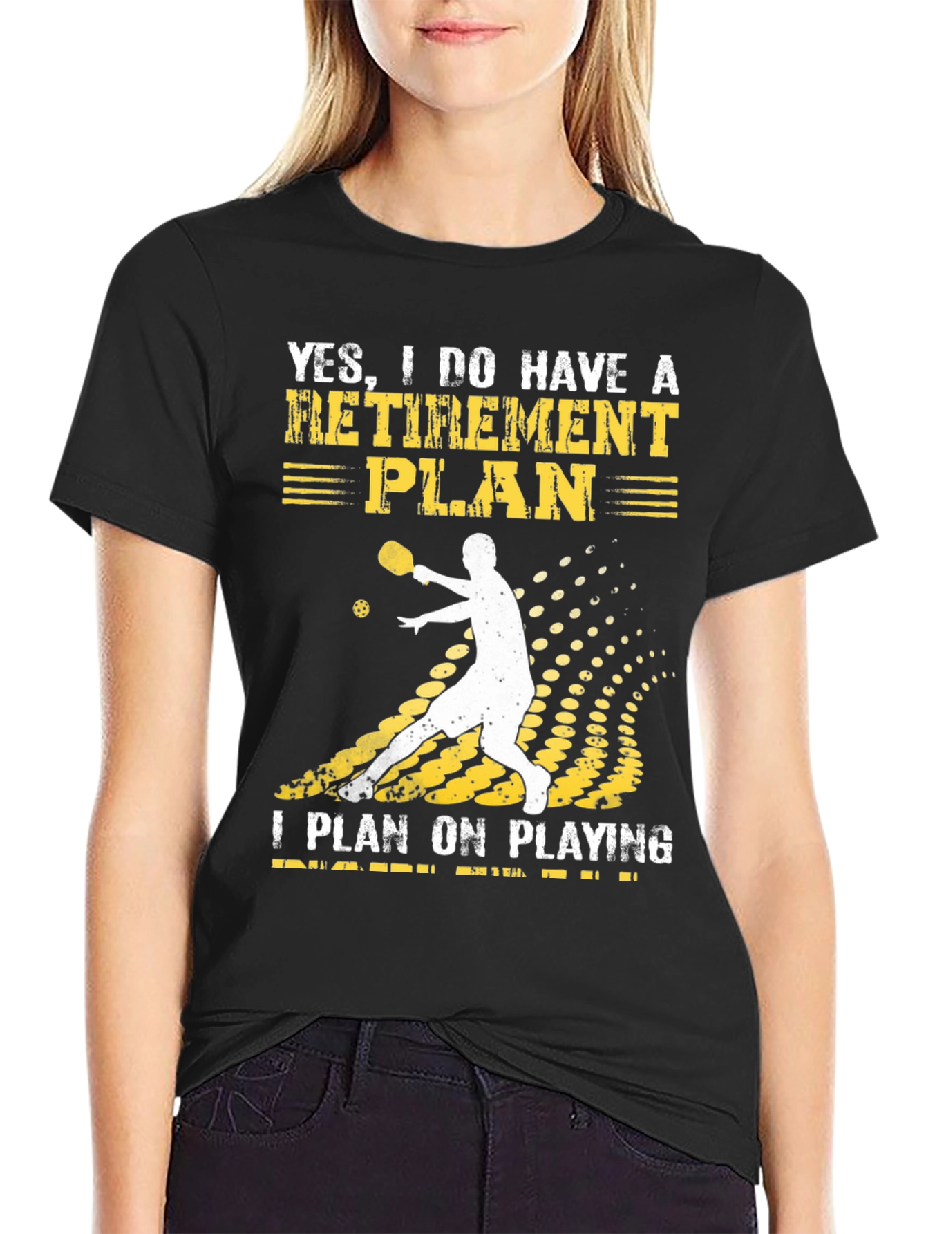 Pickleball Retirement Plan T-Shirt