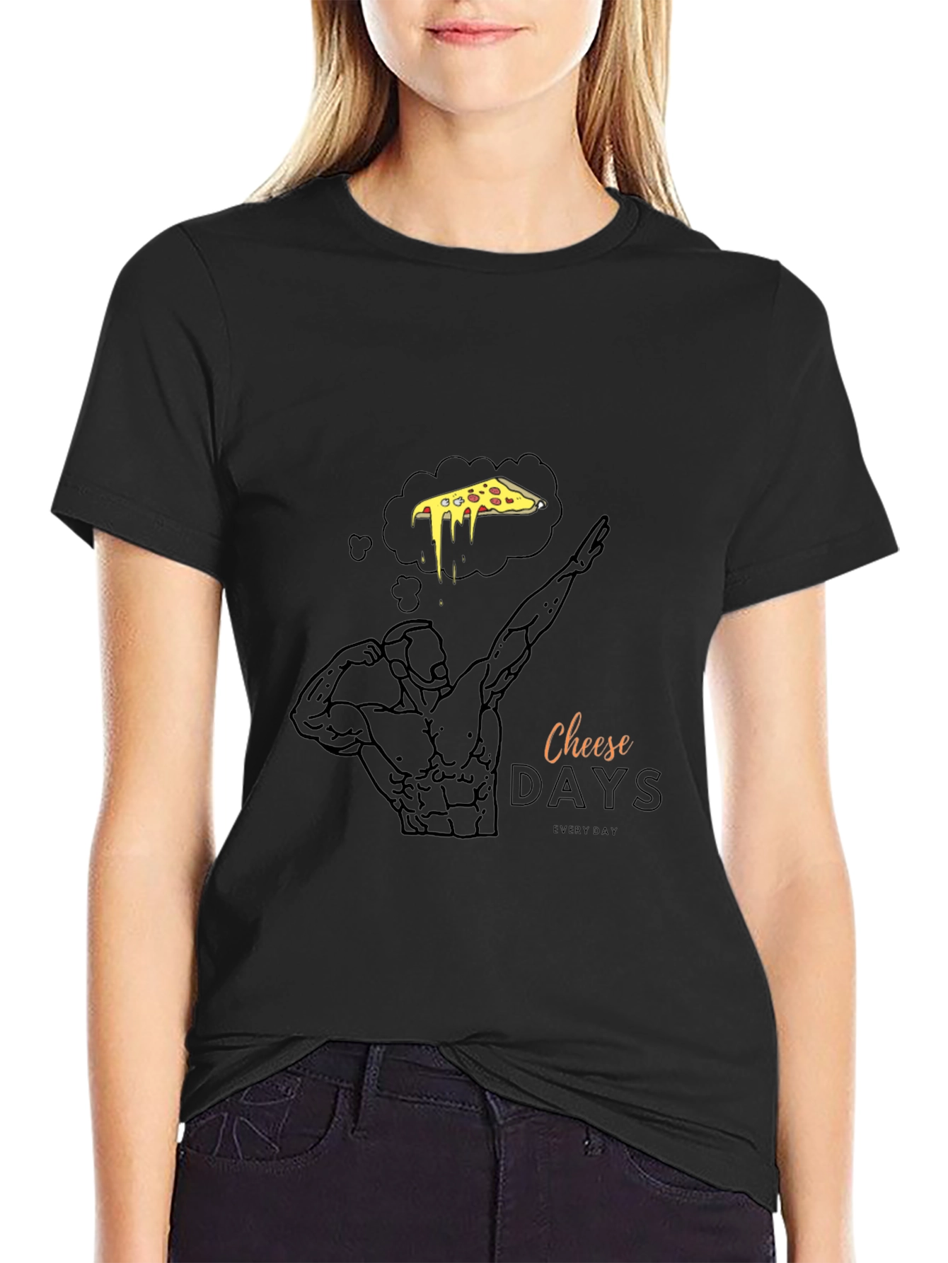 Cheese Days Everyday Graphic Tee