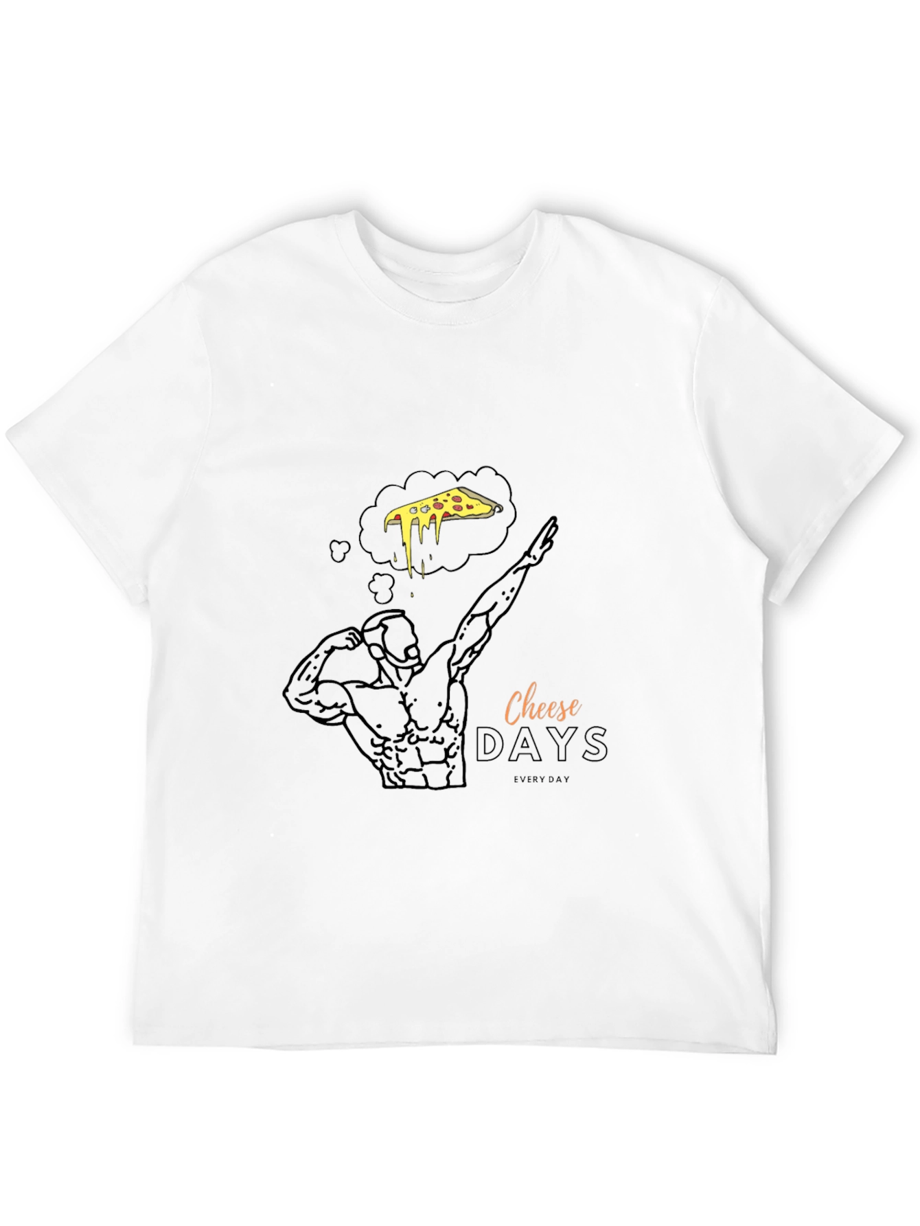Cheese Days Everyday Graphic Tee