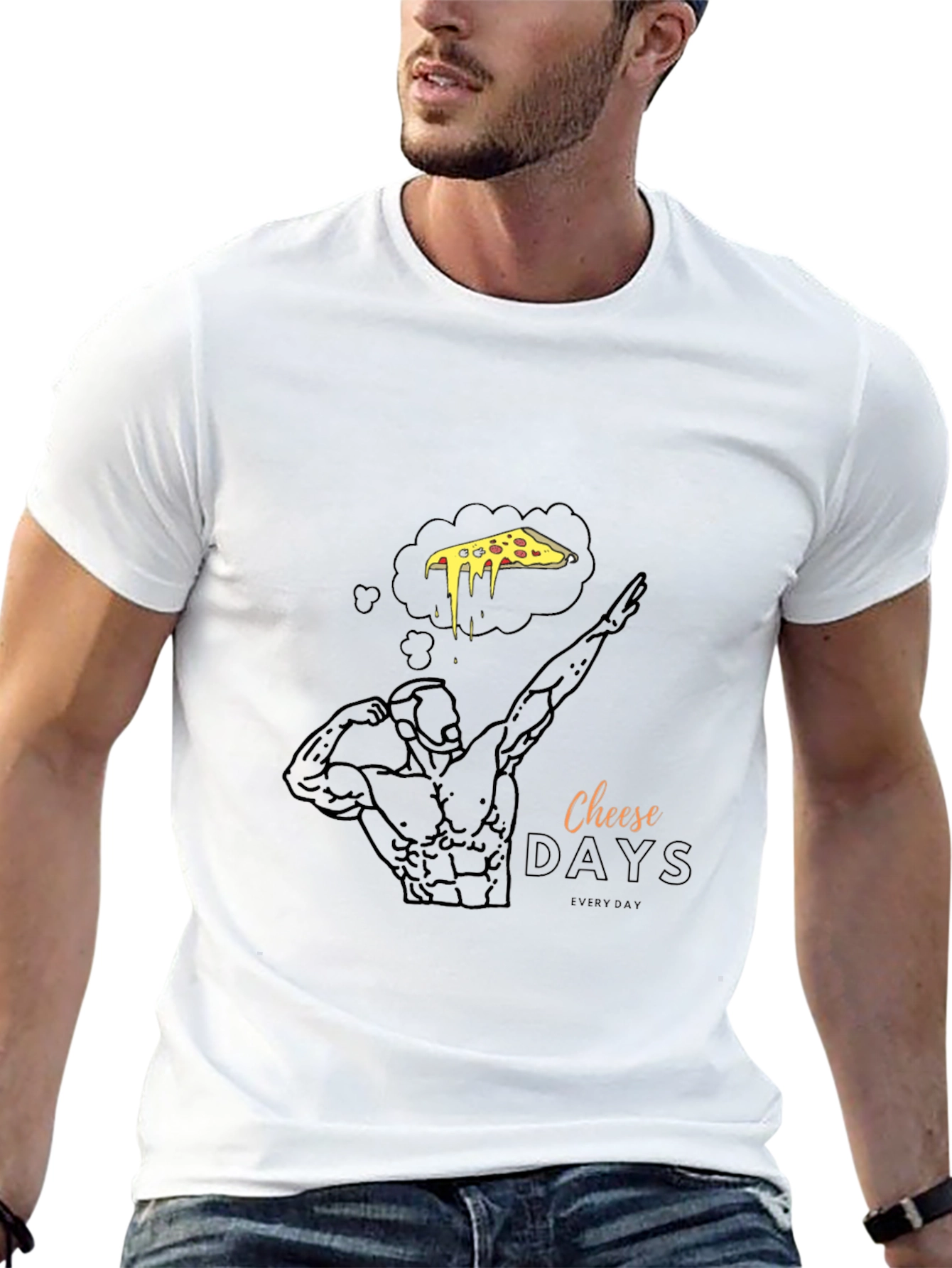 Cheese Days Everyday Graphic Tee