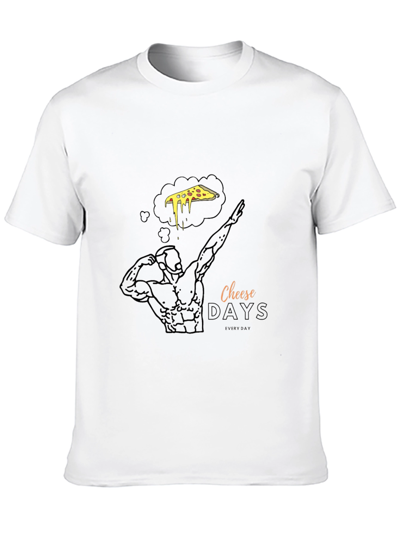 Cheese Days Everyday Graphic Tee