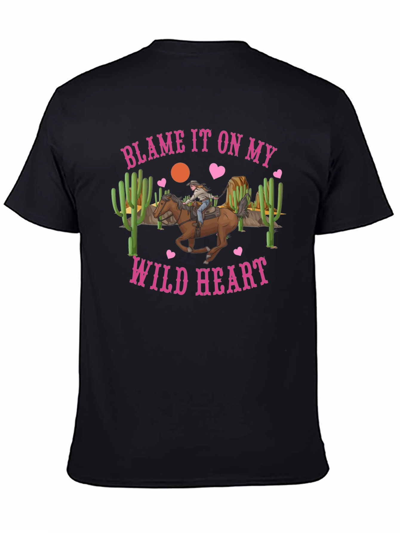 Blame It On My Wild Heart Graphic Tee