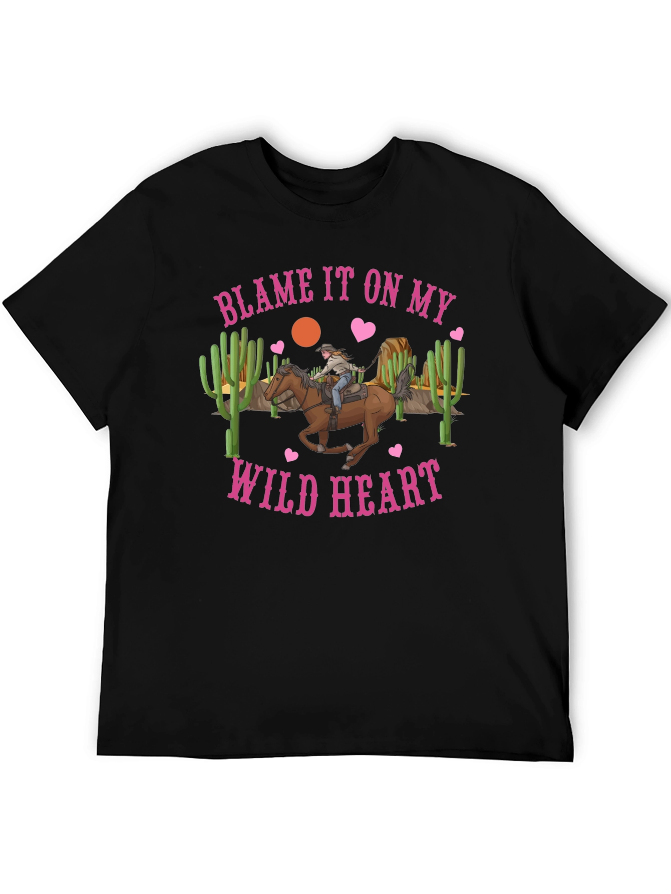 Blame It On My Wild Heart Graphic Tee