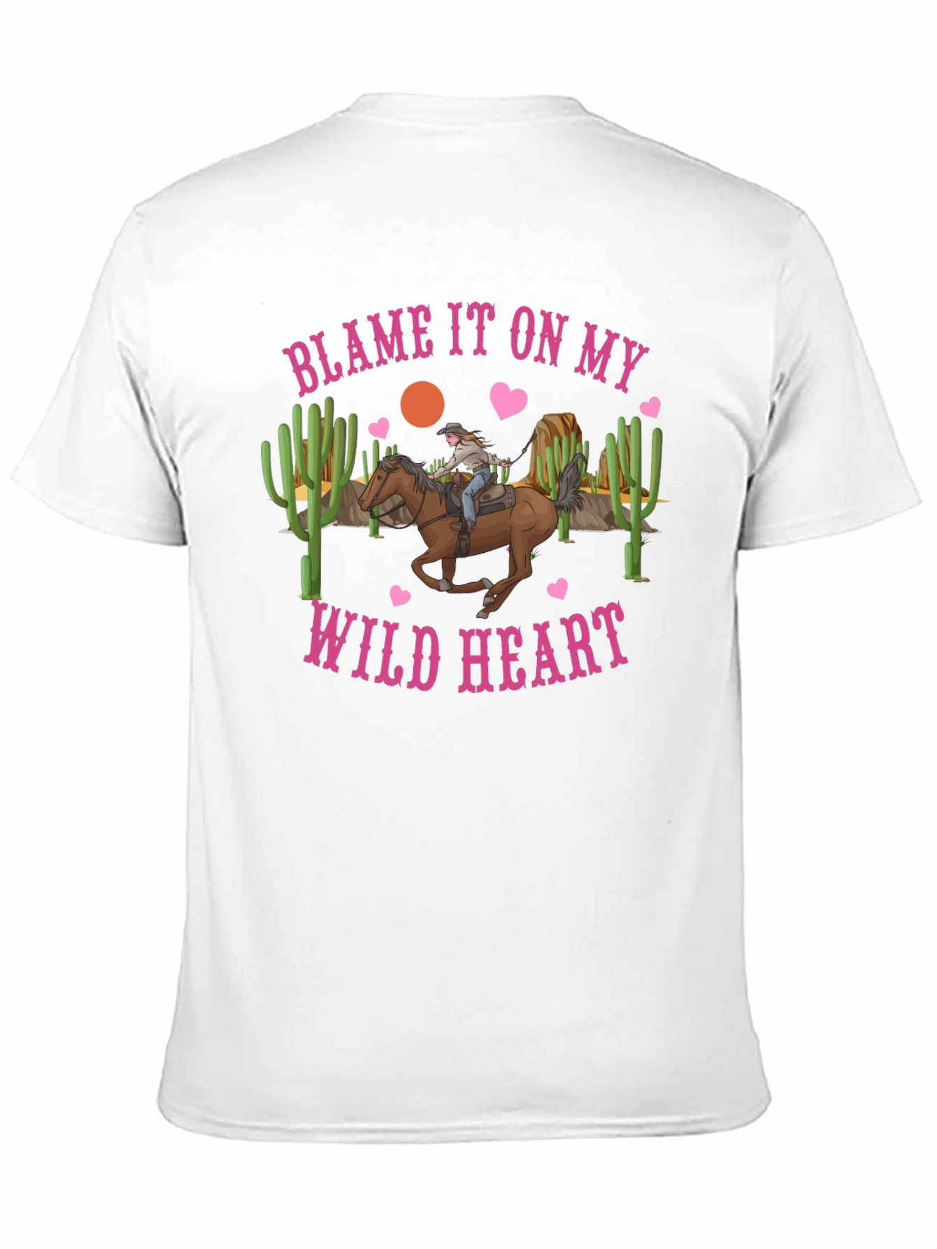 Blame It On My Wild Heart Graphic Tee