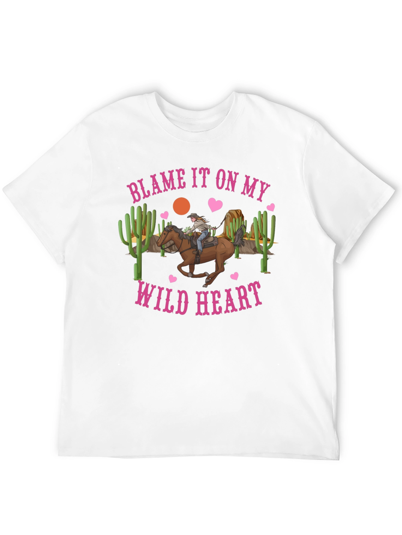 Blame It On My Wild Heart Graphic Tee