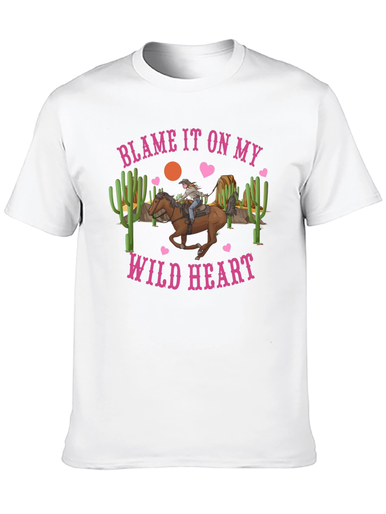 Blame It On My Wild Heart Graphic Tee