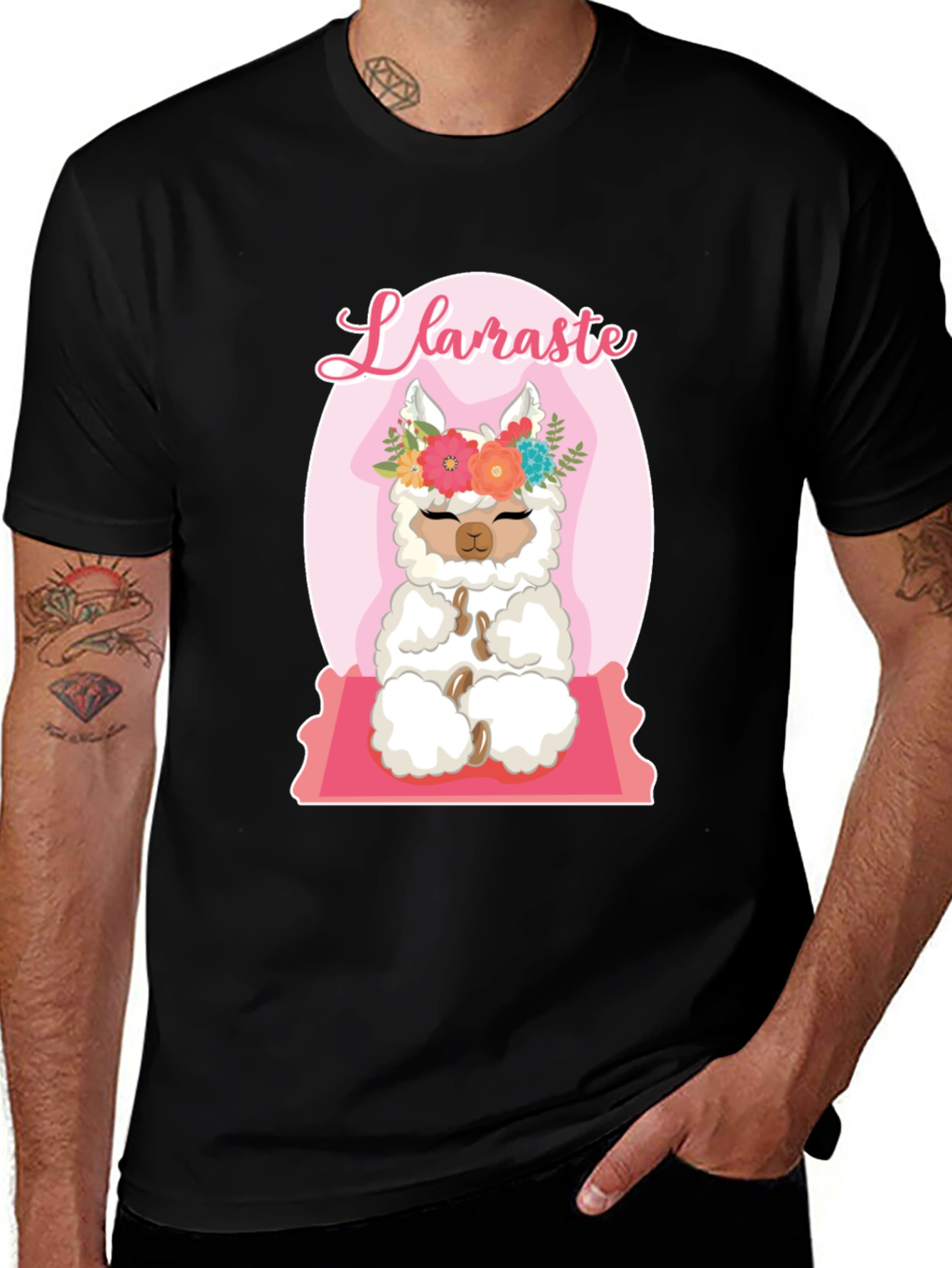 Llaraste Llama Graphic Tee