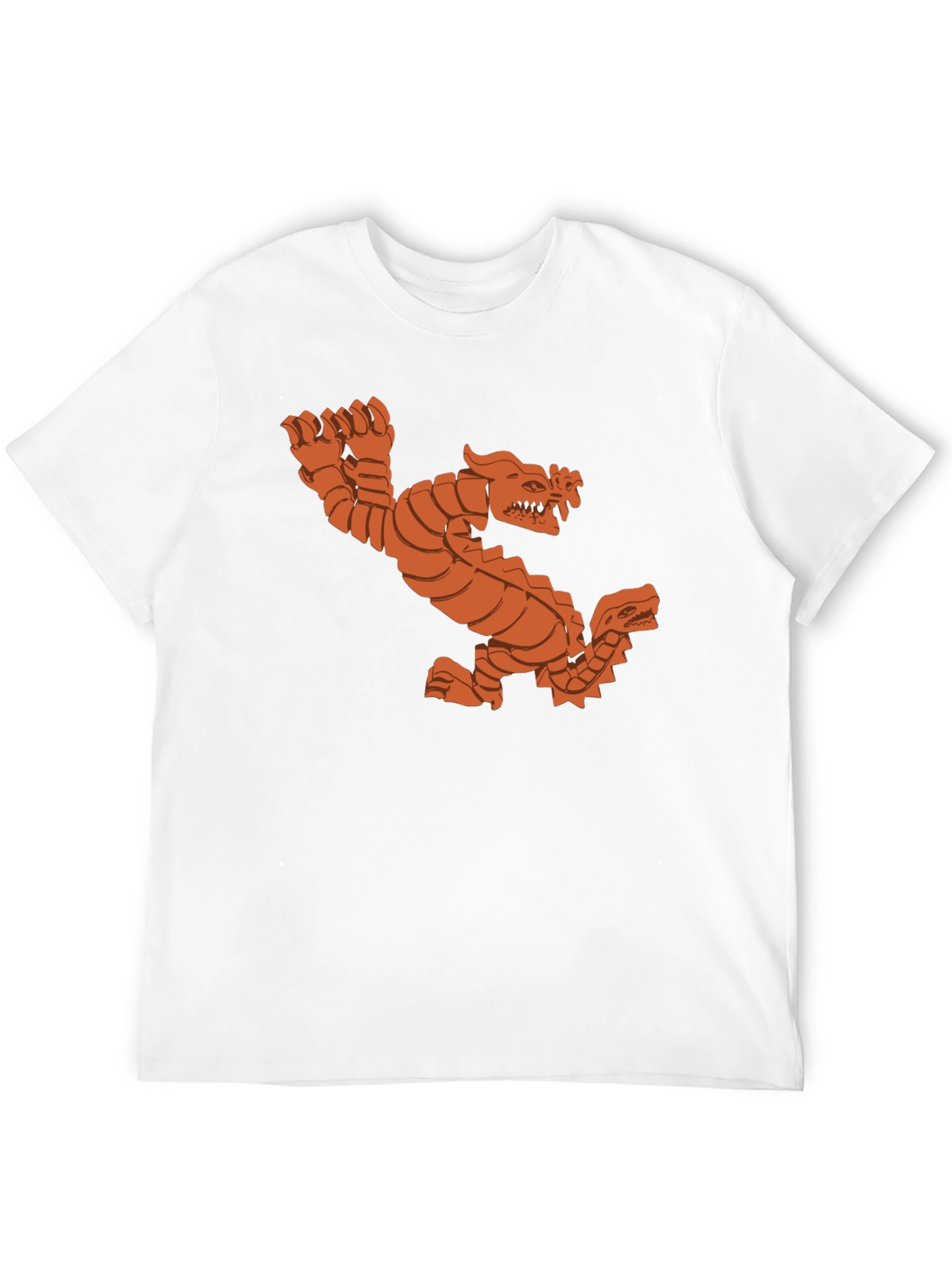 Double Dragon Graphic Tee - Black Cotton T-Shirt