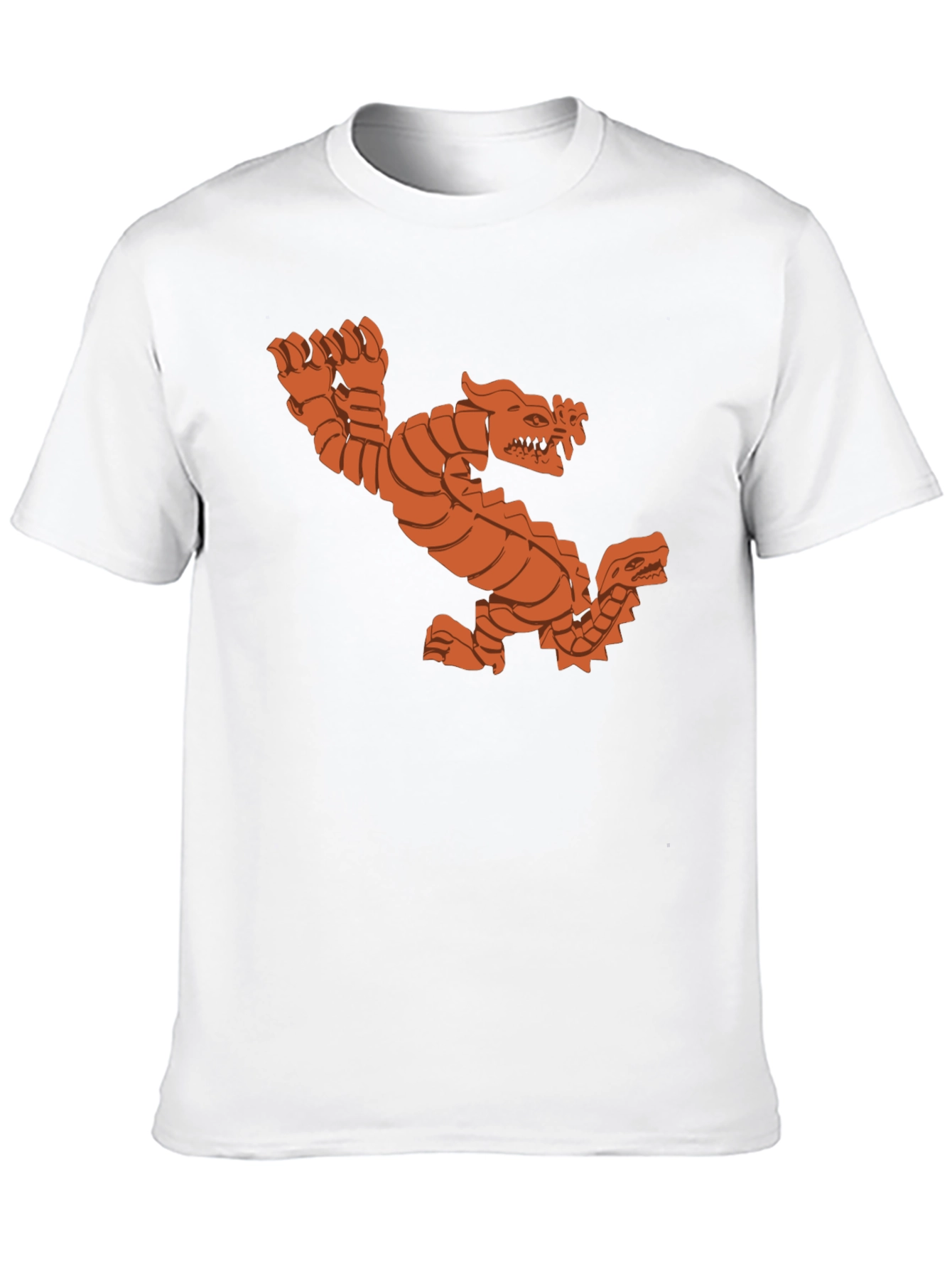 Double Dragon Graphic Tee - Black Cotton T-Shirt