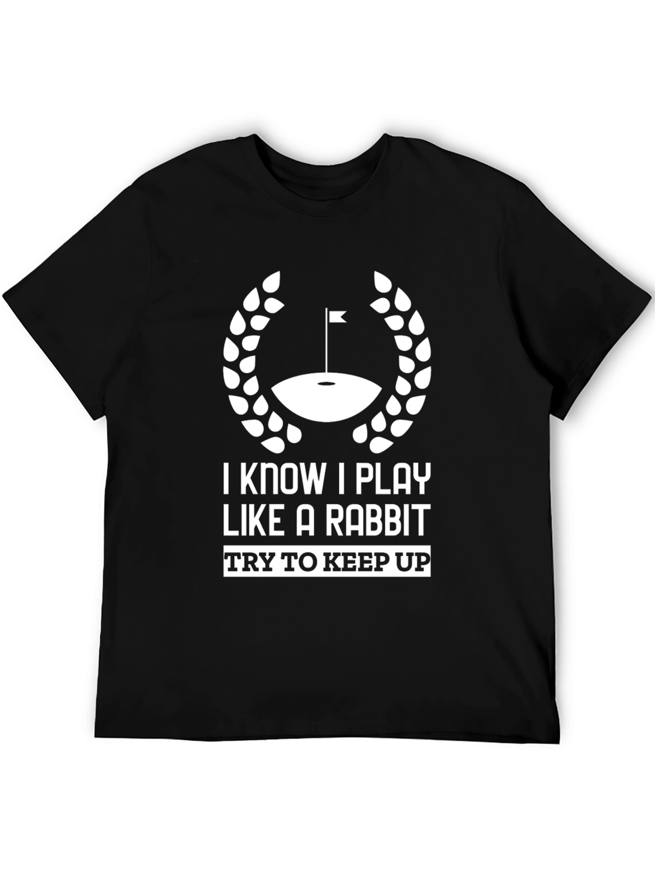 Golf Rabbit T-Shirt - Funny Golfing Tee