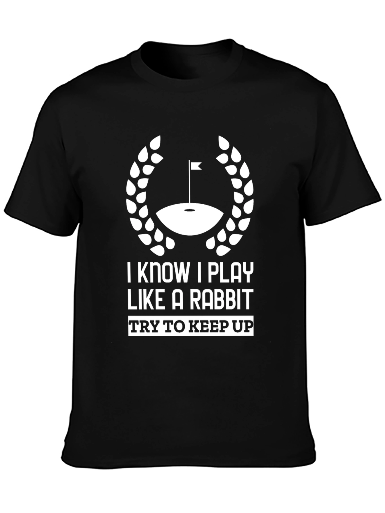 Golf Rabbit T-Shirt - Funny Golfing Tee