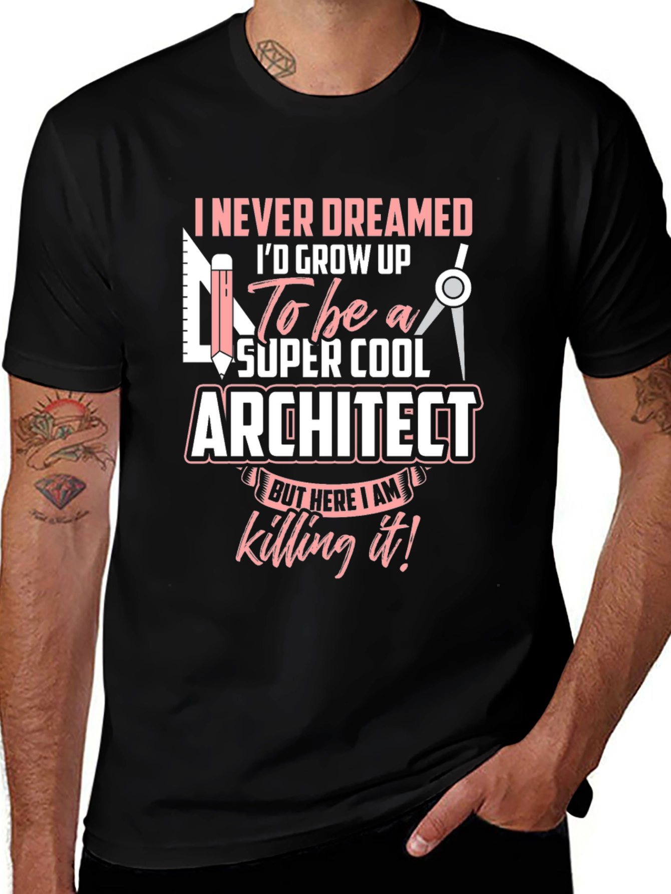 Super Cool Architect T-Shirt - Unique Design