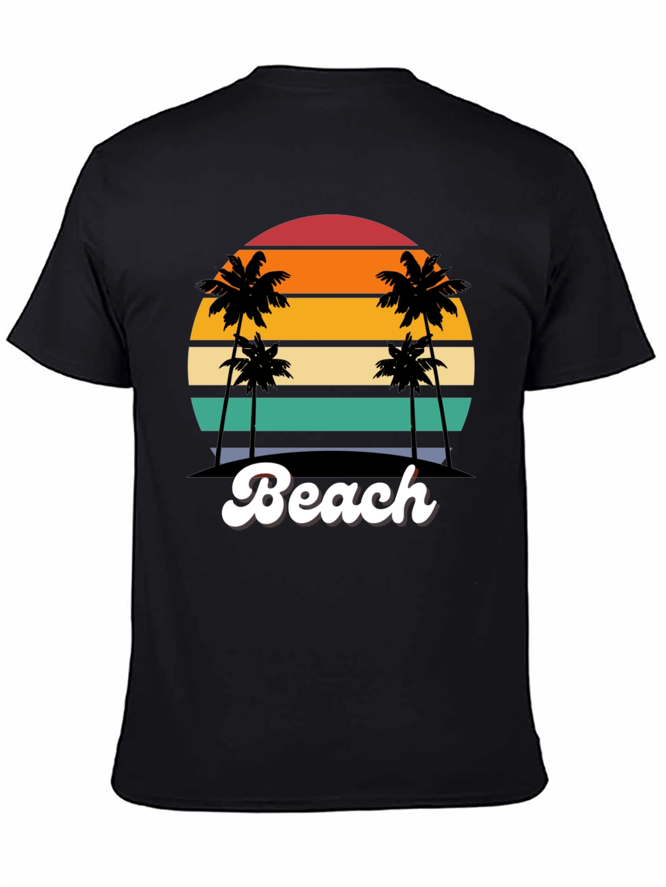 Retro Beach Sunset T-Shirt