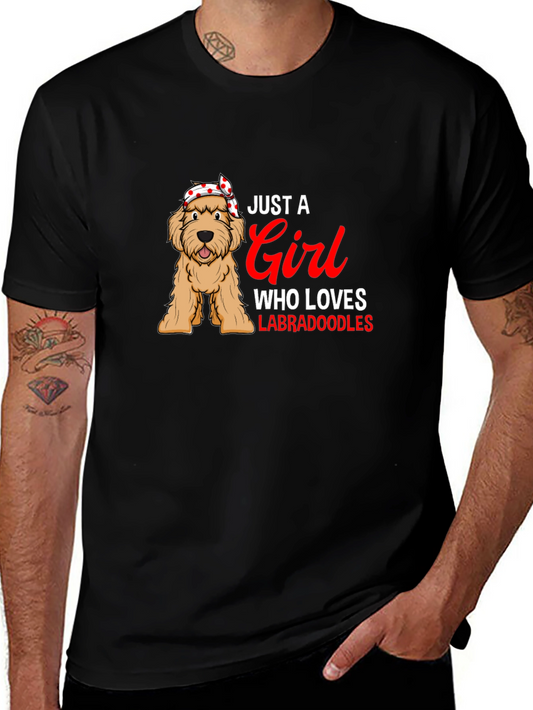 Just A Girl Who Loves Labradoodles T-Shirt