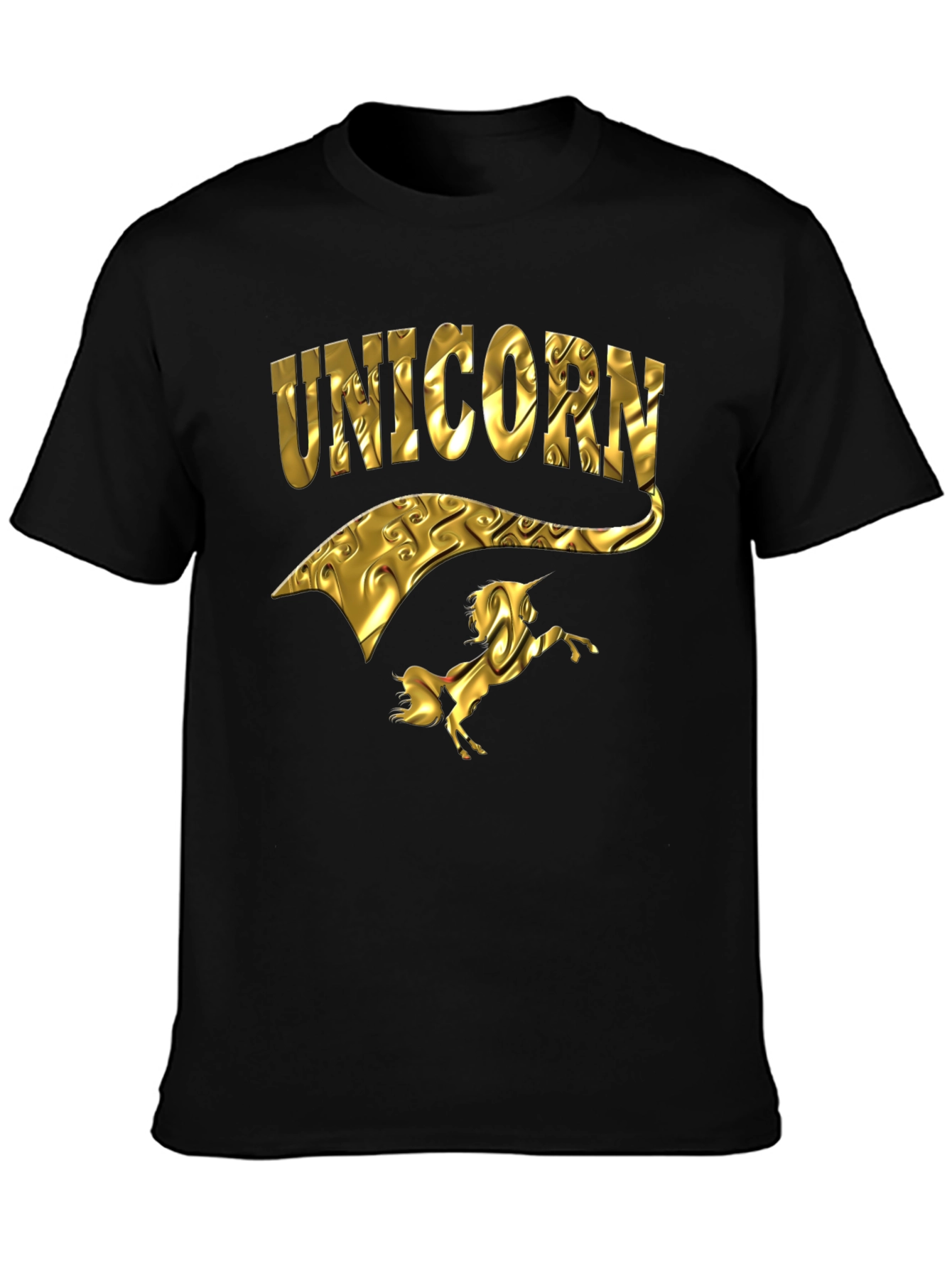 Golden Unicorn Graphic Tee