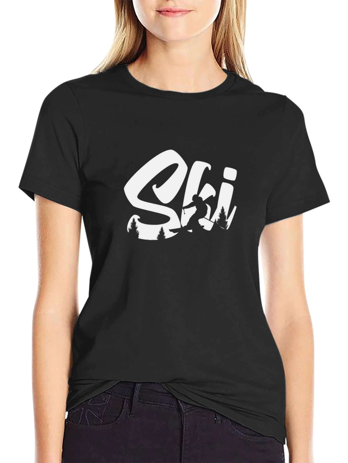 Ski T-Shirt - Winter Sport Tee