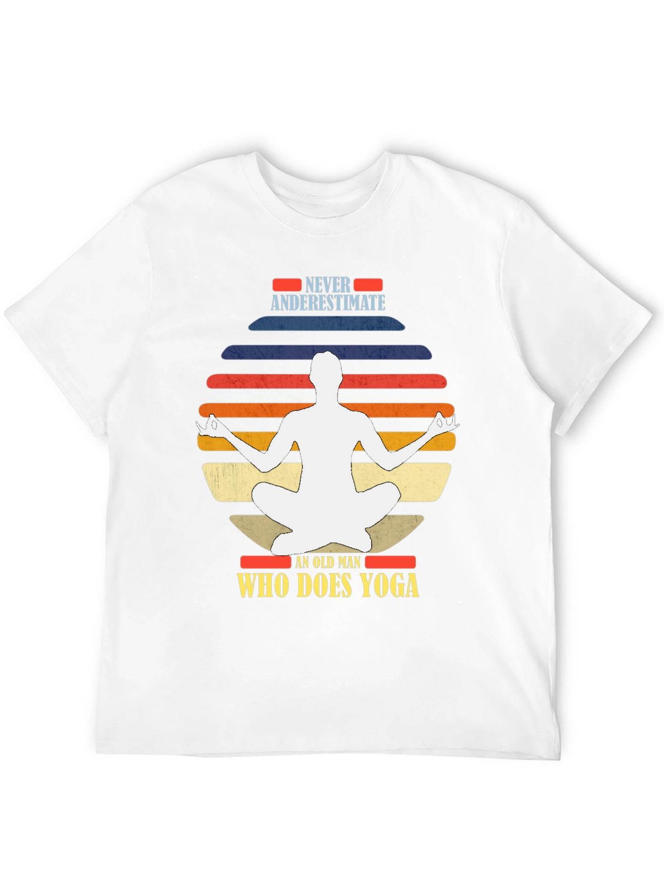 Yoga Man Graphic Tee - Never Underestimate