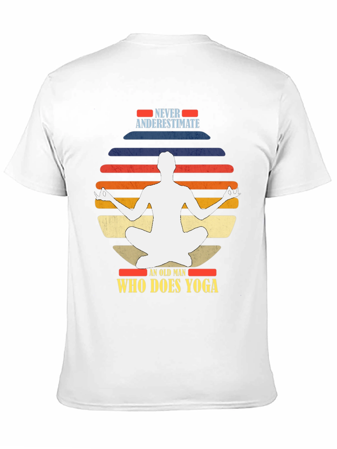 Yoga Man Graphic Tee - Never Underestimate