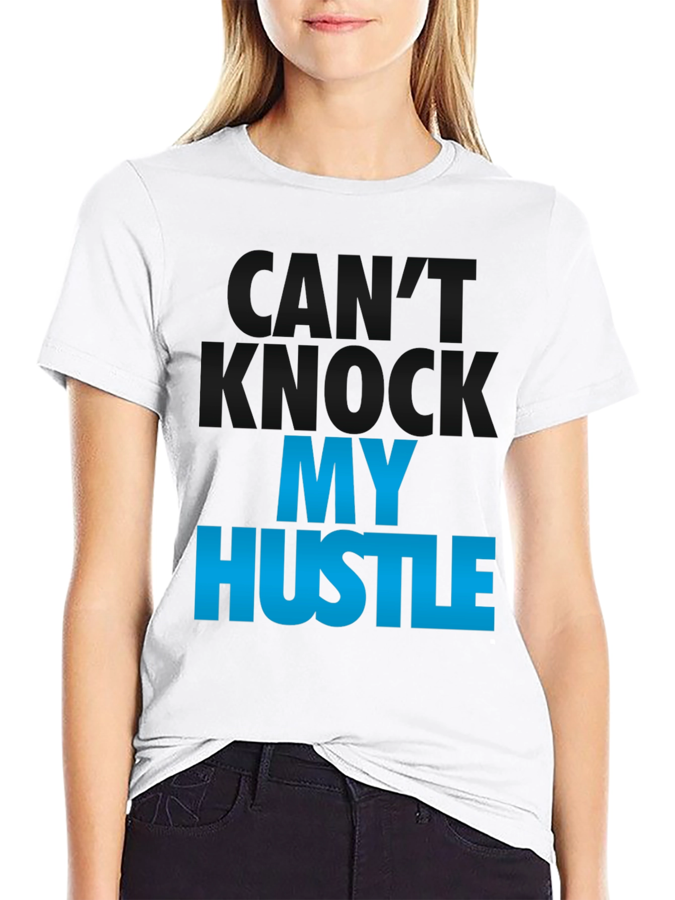 Hustle Graphic Tee - Mens Black T-Shirt