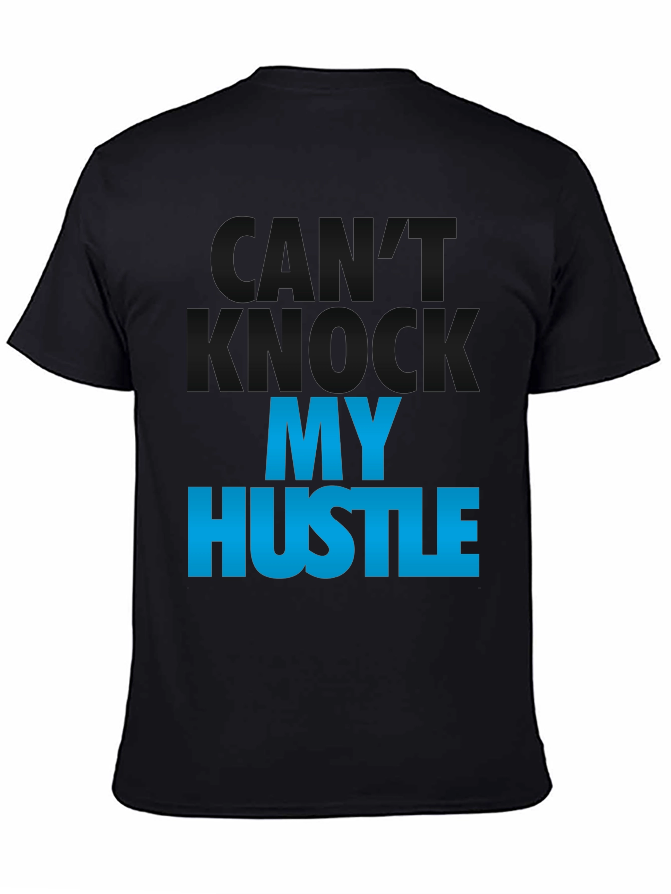Hustle Graphic Tee - Mens Black T-Shirt