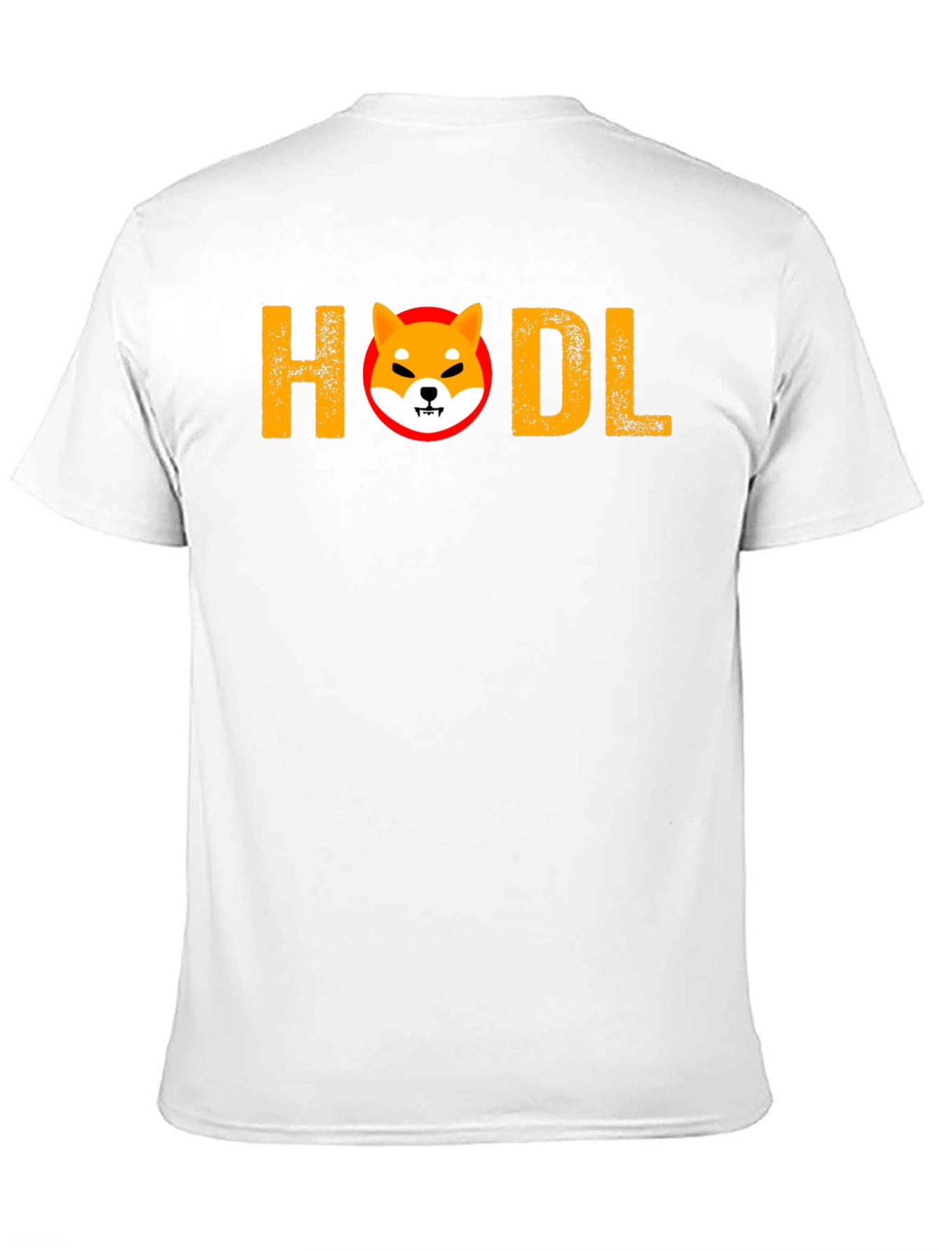 HODL Shiba Inu Black T-Shirt - Crypto Meme Apparel