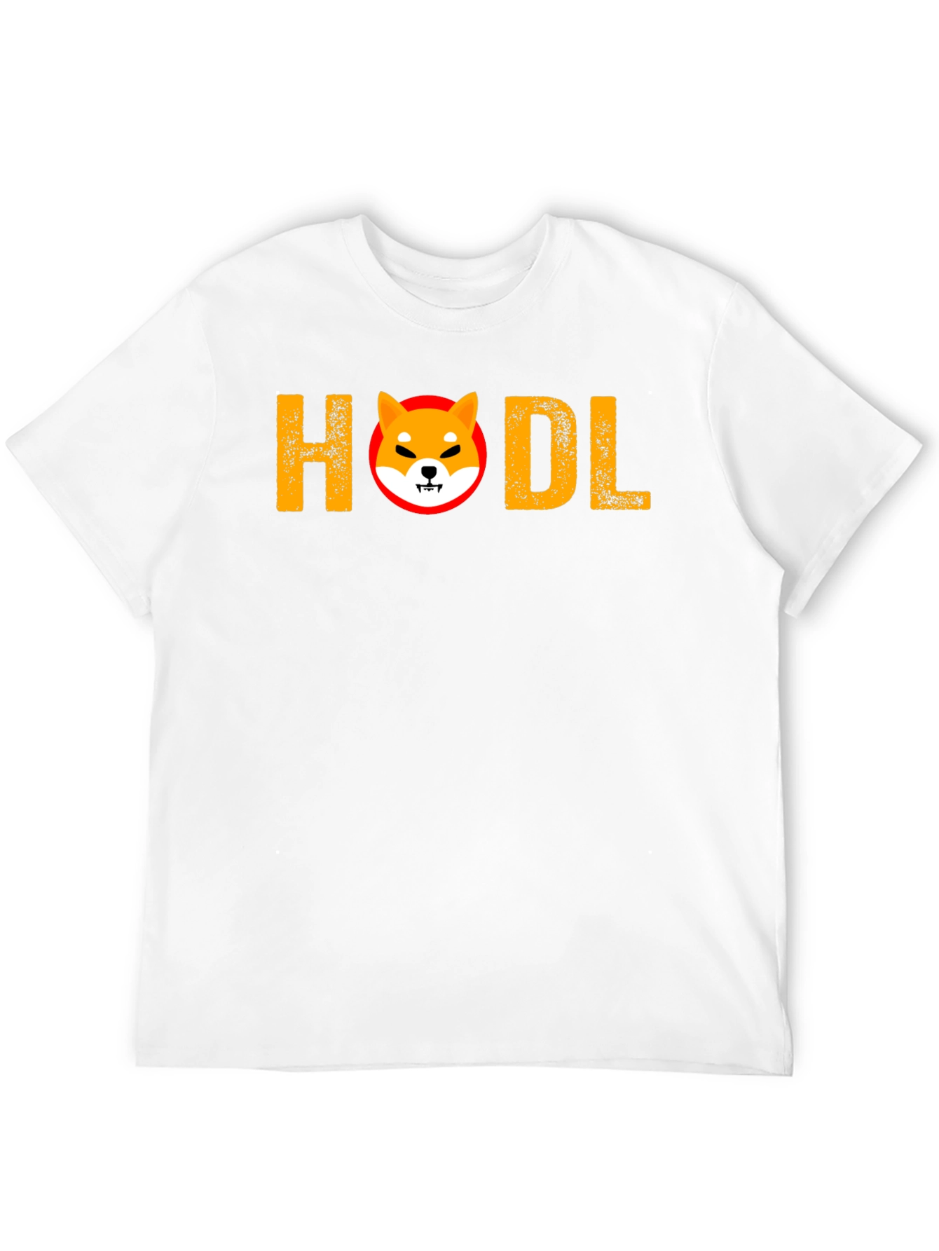 HODL Shiba Inu Black T-Shirt - Crypto Meme Apparel