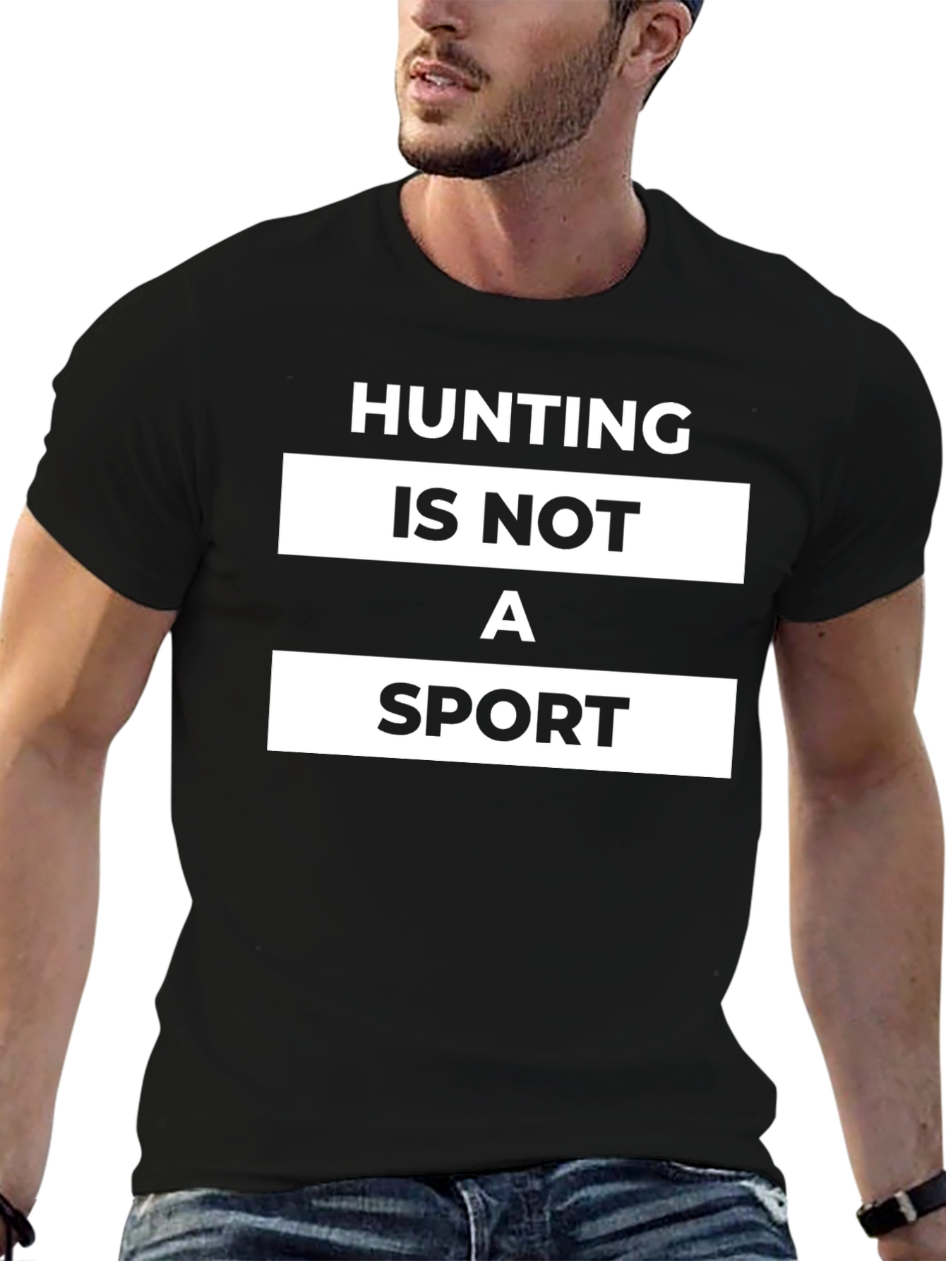 Hunting Is Not A Sport Graphic Tee