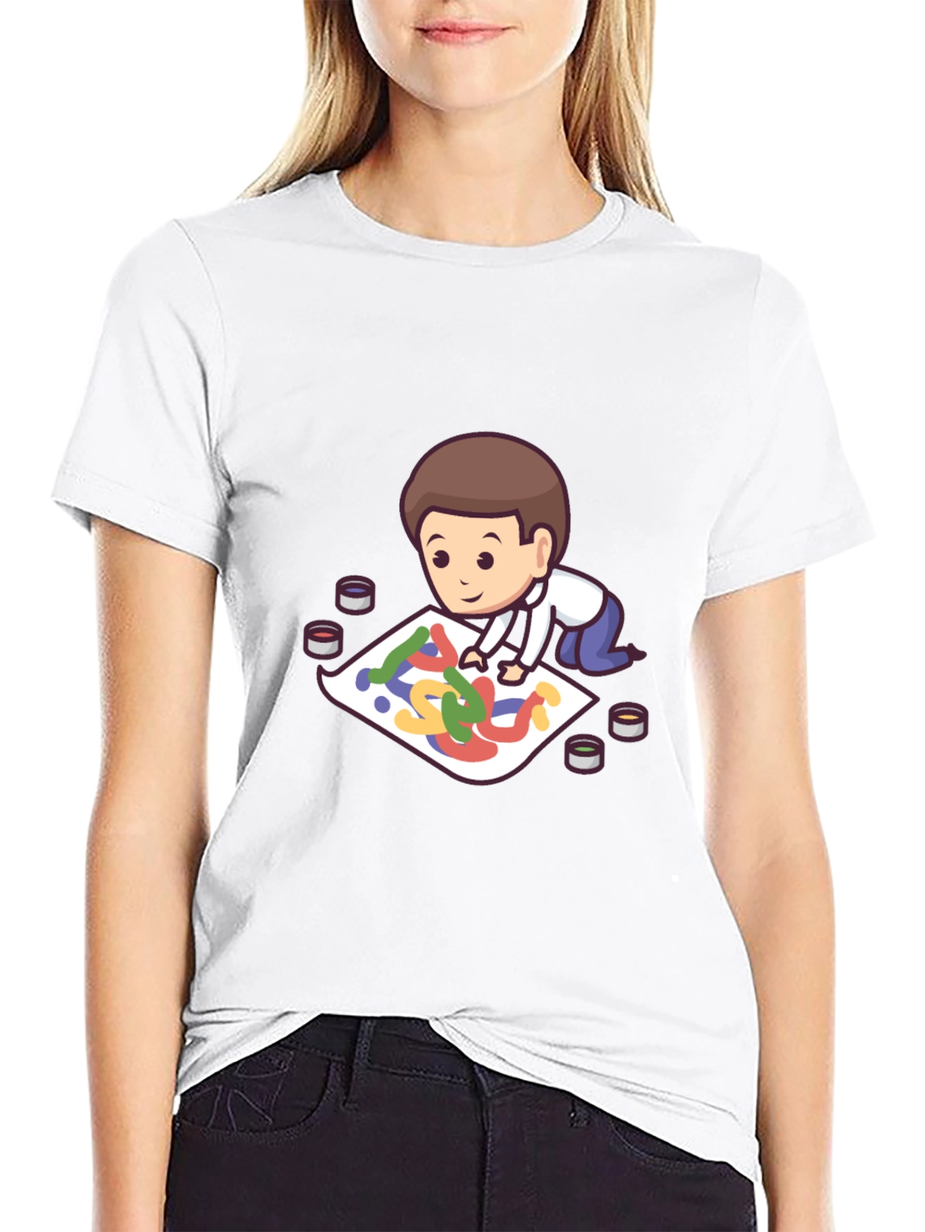 Cute Artist Kid Painting T-Shirt