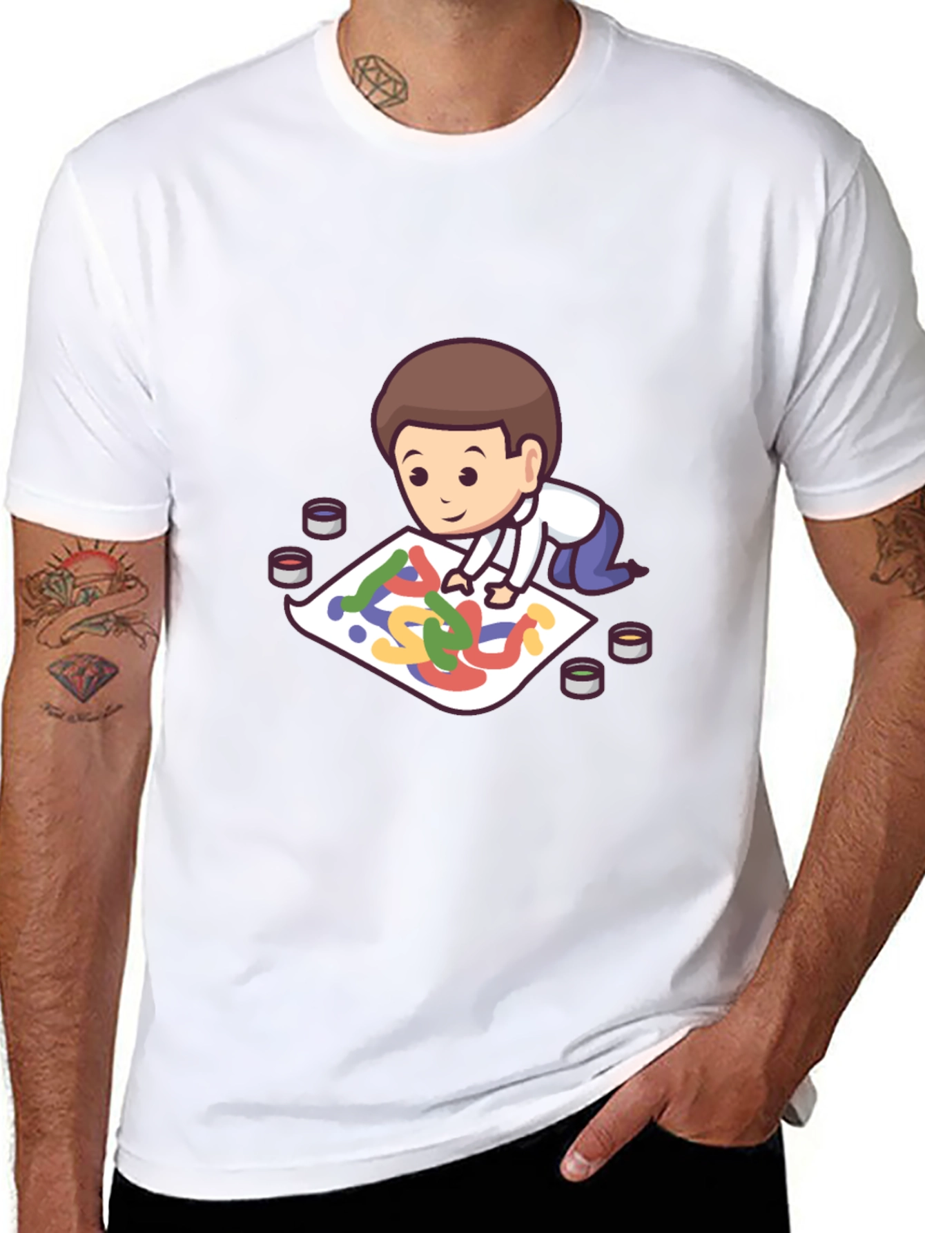 Cute Artist Kid Painting T-Shirt