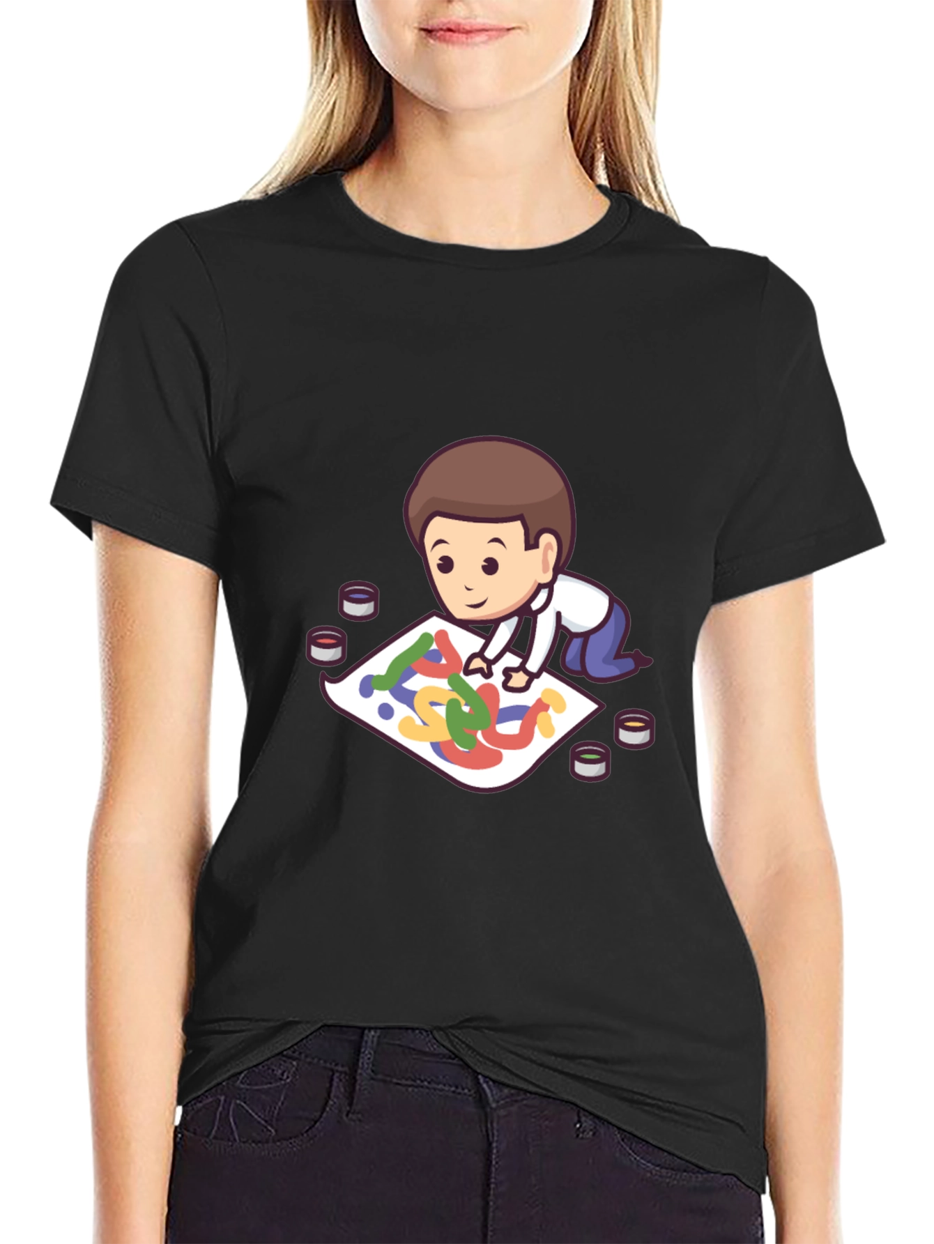 Cute Artist Kid Painting T-Shirt
