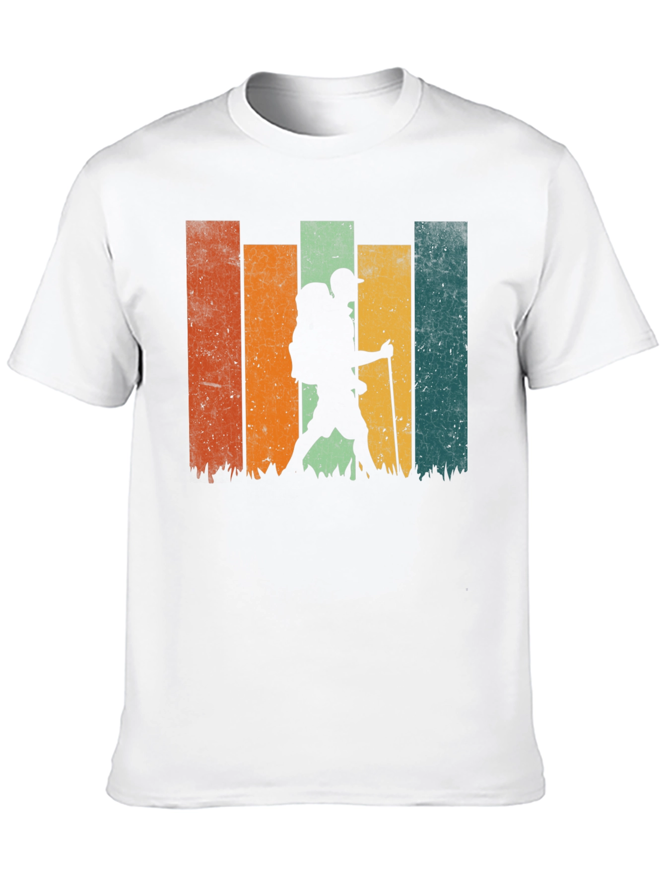 Retro Hiker Silhouette Graphic Tee