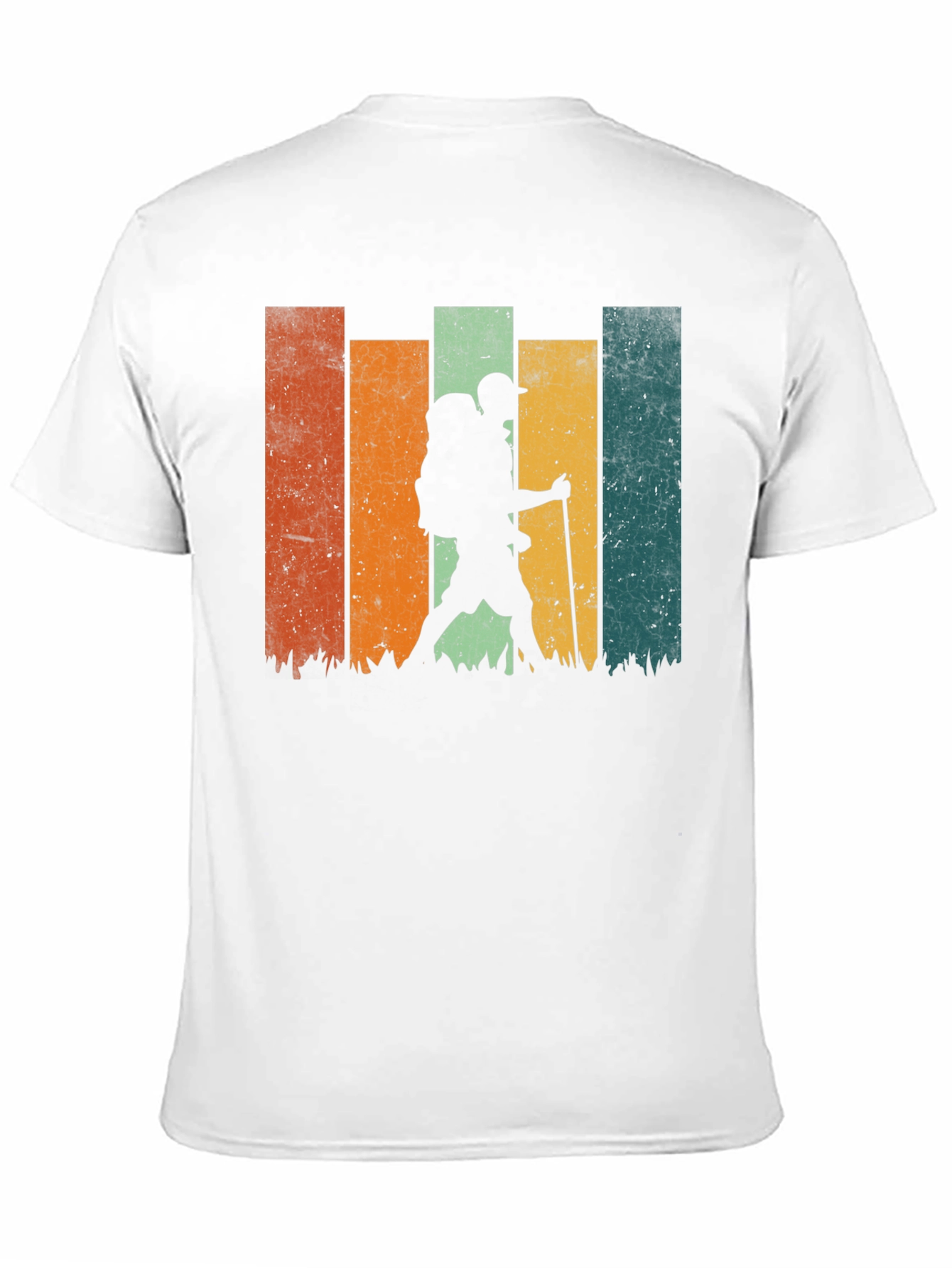 Retro Hiker Silhouette Graphic Tee