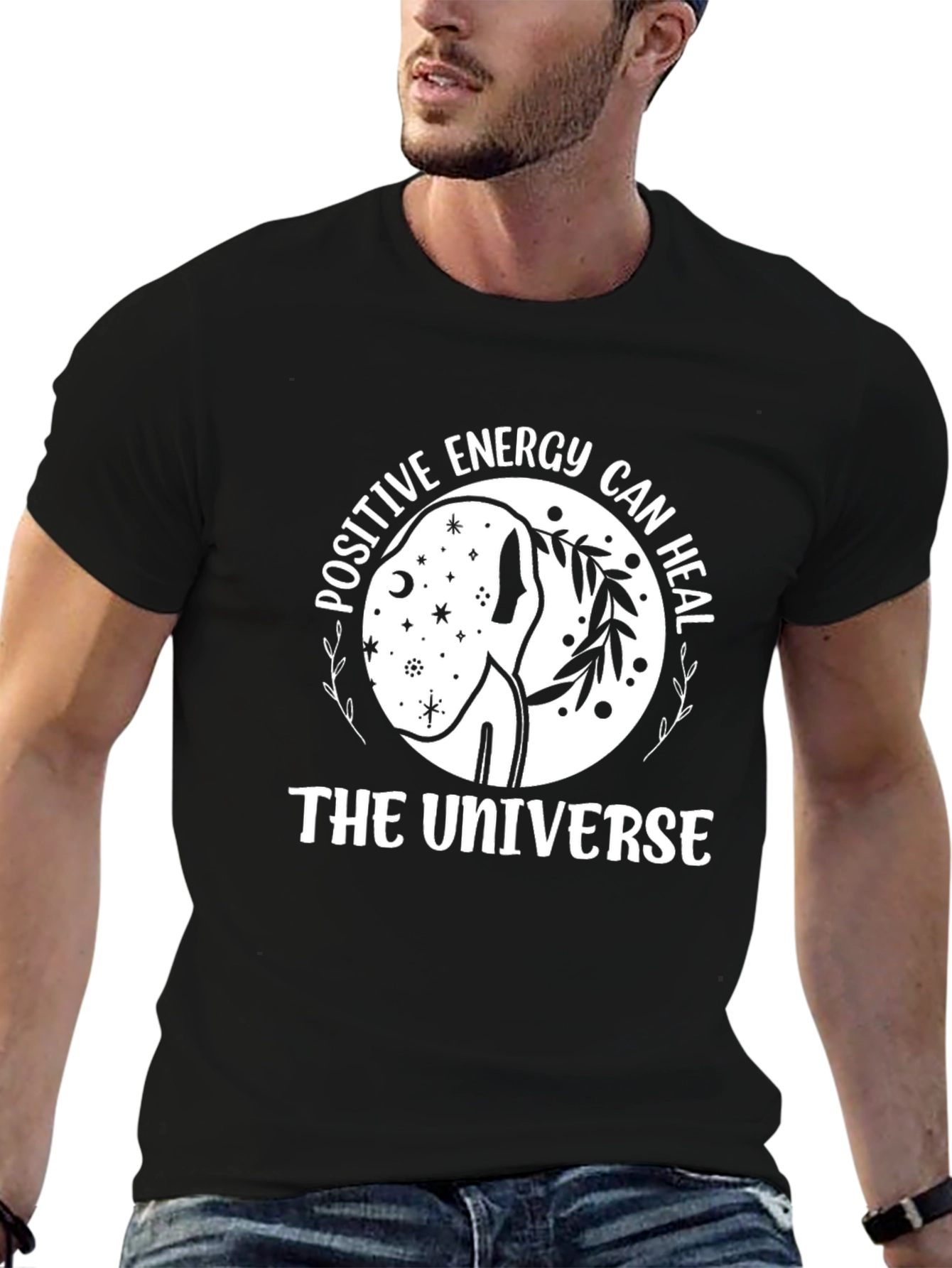 Positive Energy Universe Graphic Tee