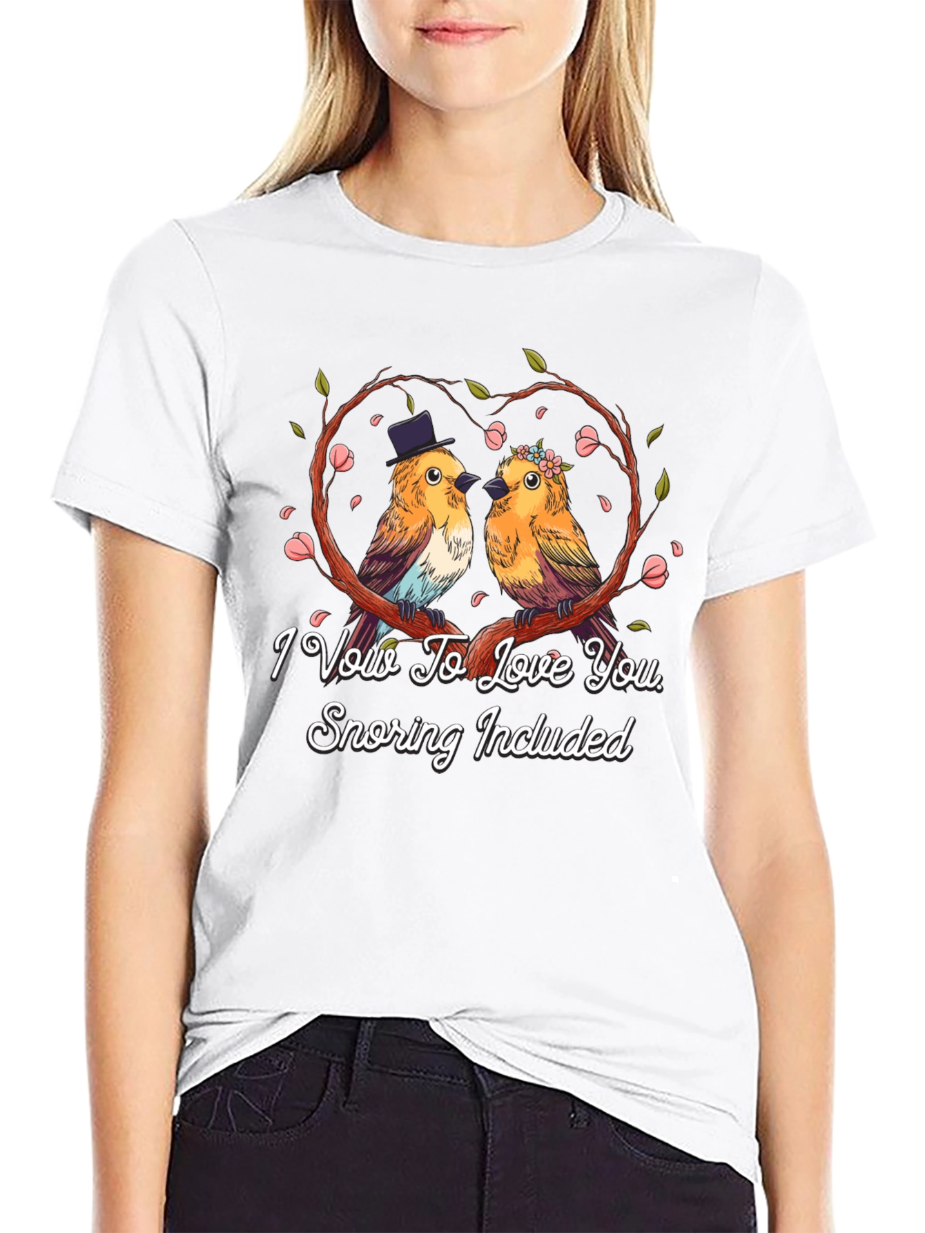 I Vow to Love You Bird T-Shirt