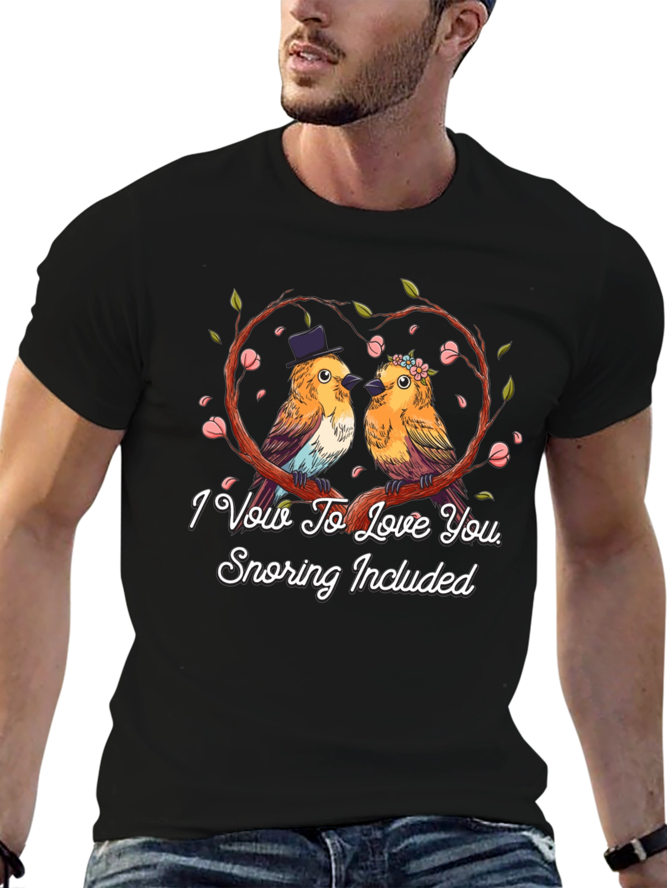 I Vow to Love You Bird T-Shirt