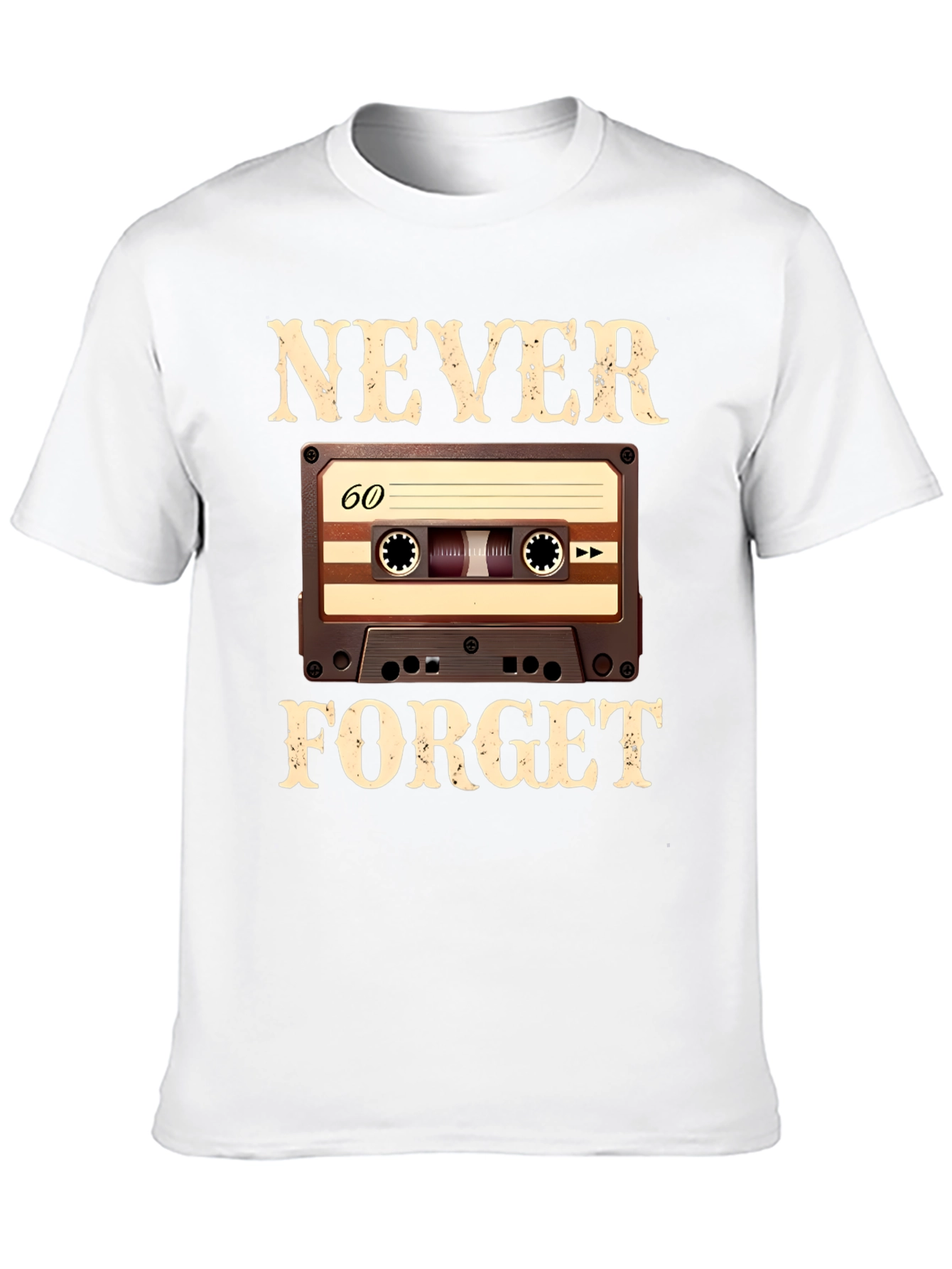 Never Forget Cassette Tape T-Shirt
