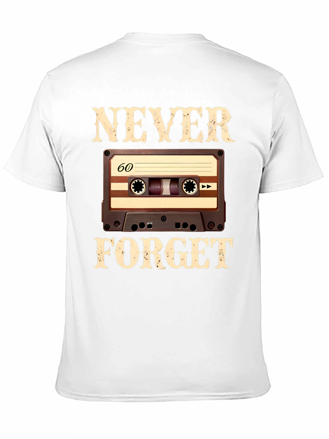 Never Forget Cassette Tape T-Shirt