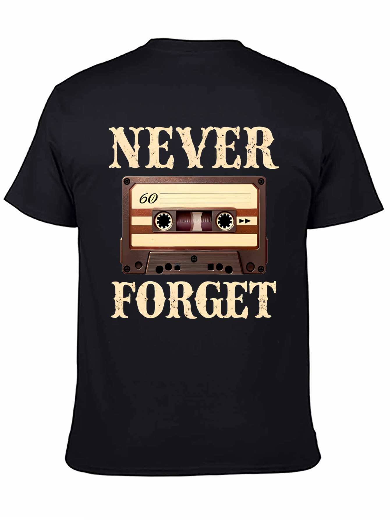 Never Forget Cassette Tape T-Shirt